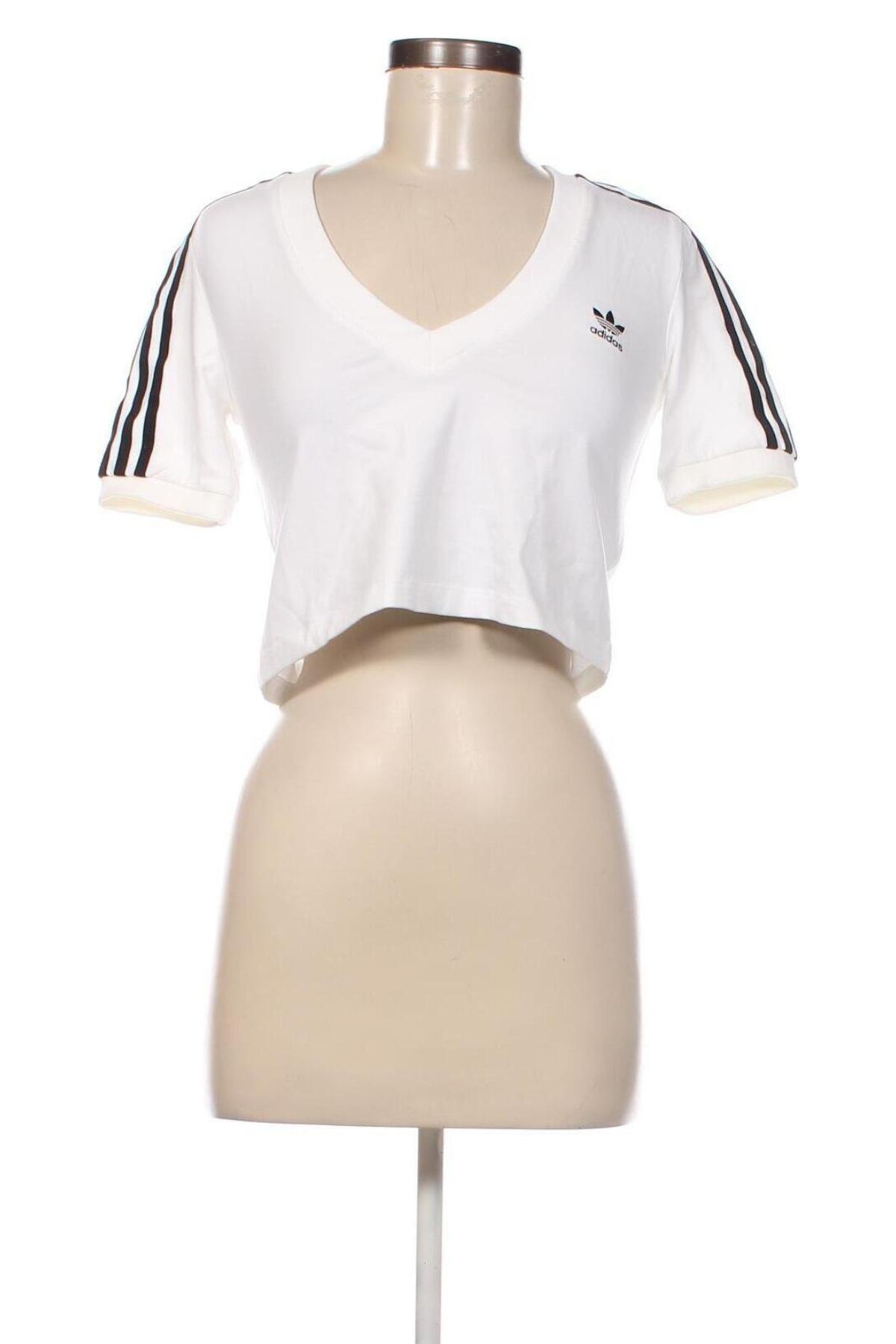 Tricou de femei Adidas Originals, Mărime S, Culoare Alb, Preț 135,46 Lei