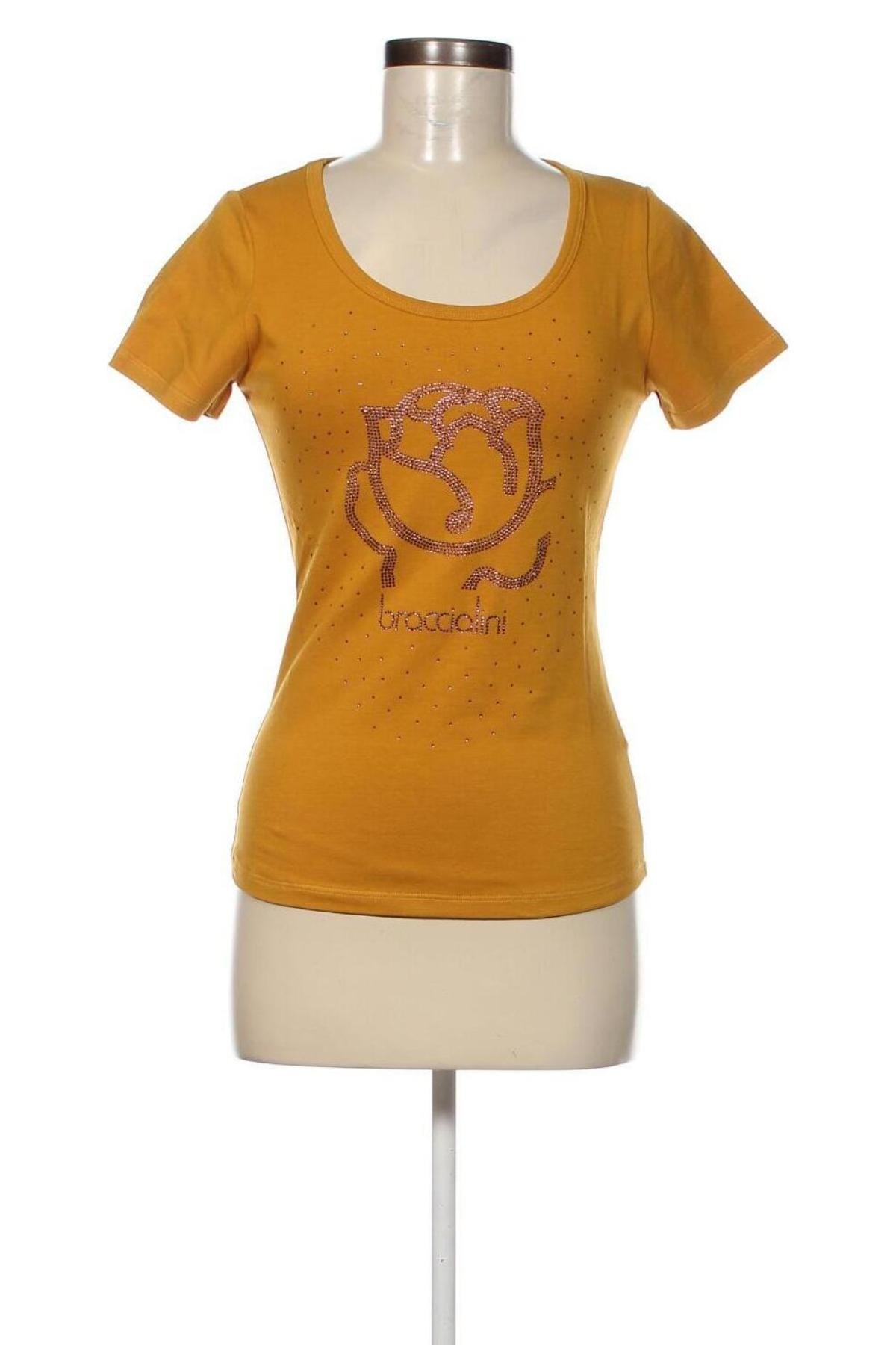 Γυναικείο t-shirt Braccialini, Μέγεθος S, Χρώμα Πορτοκαλί, Τιμή 35,58 €