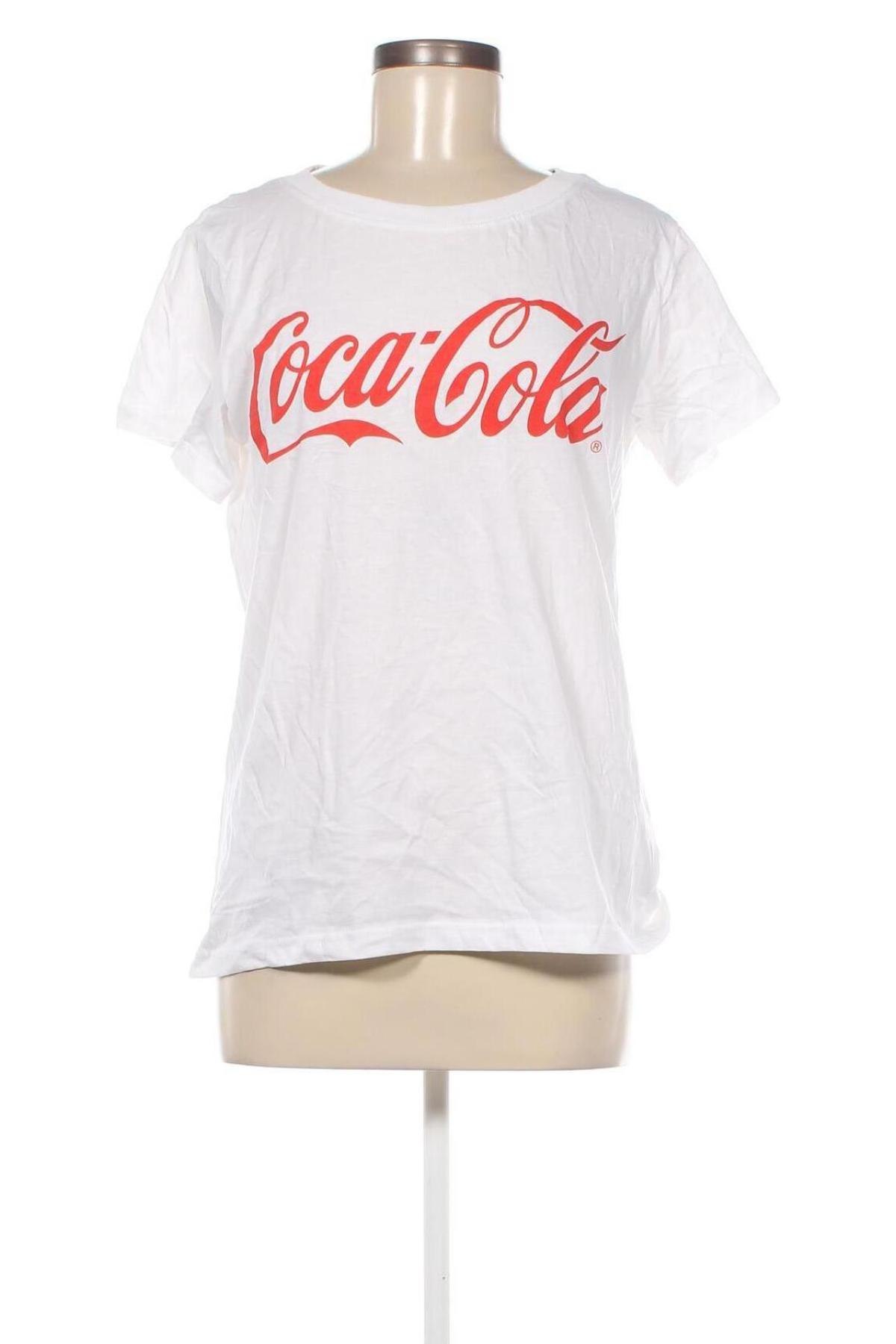 Női póló Coca Cola, Méret M, Szín Fehér, Ár 8 372 Ft