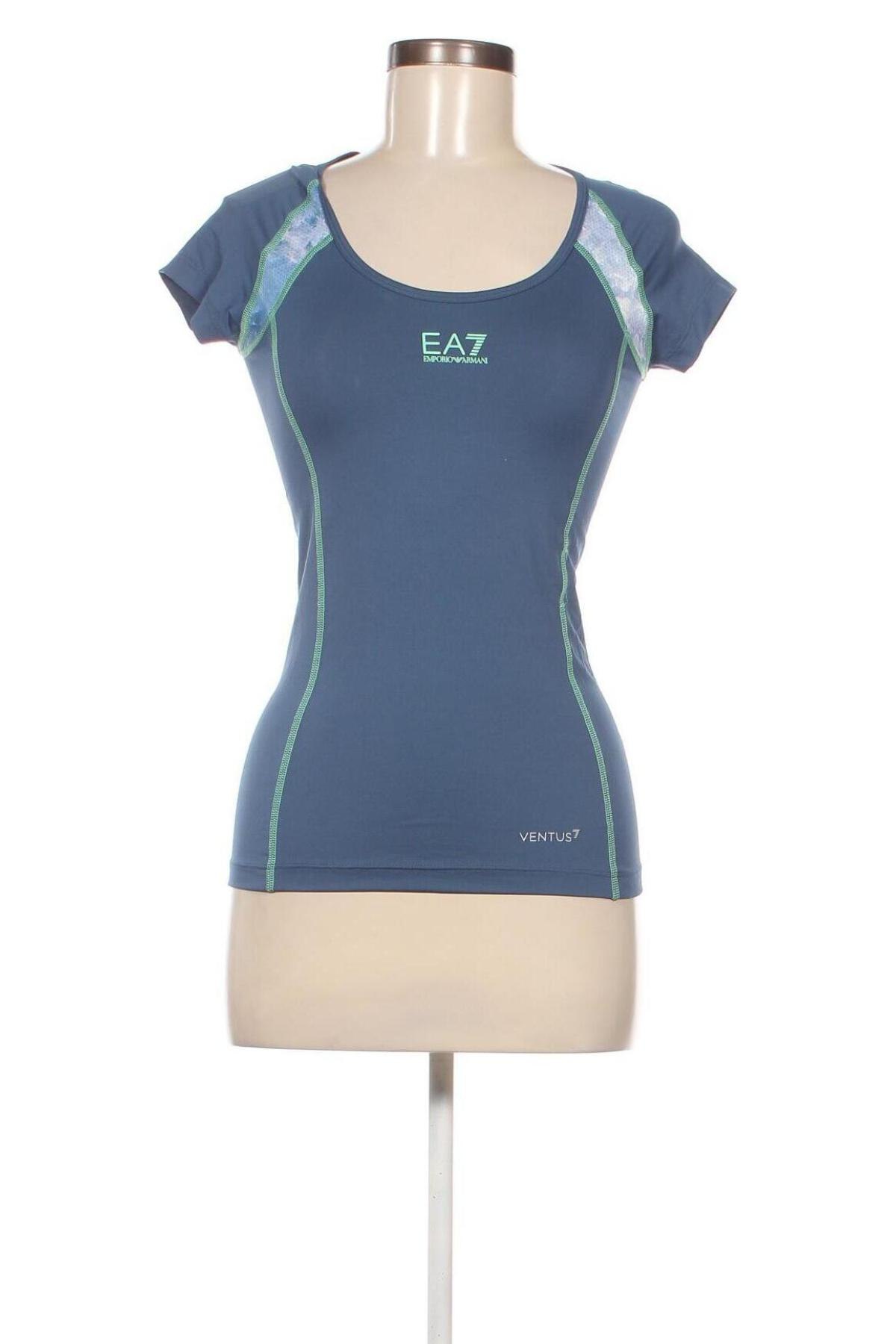 Tricou de femei Emporio Armani, Mărime S, Culoare Albastru, Preț 345,39 Lei