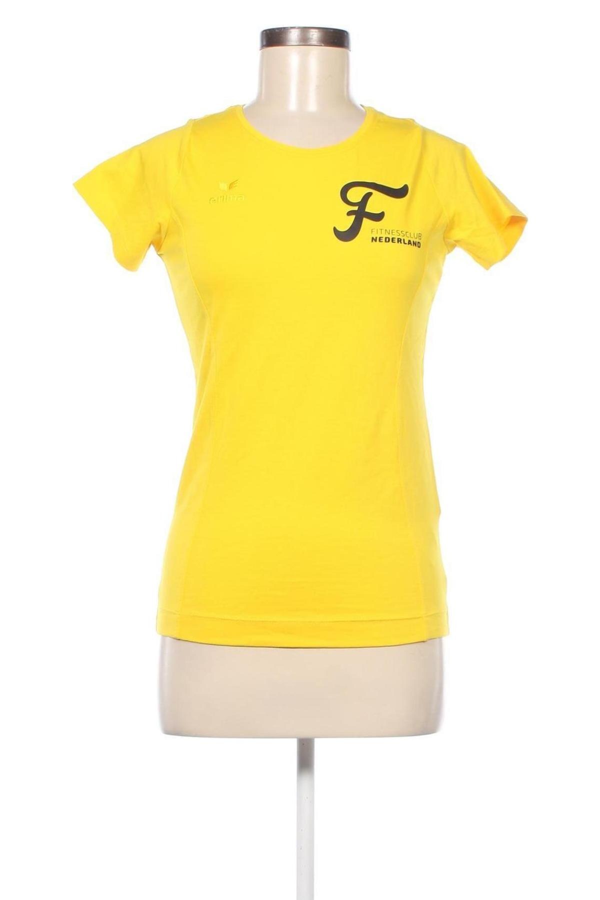 Damen T-Shirt Erima, Größe XS, Farbe Gelb, Preis 3,08 €