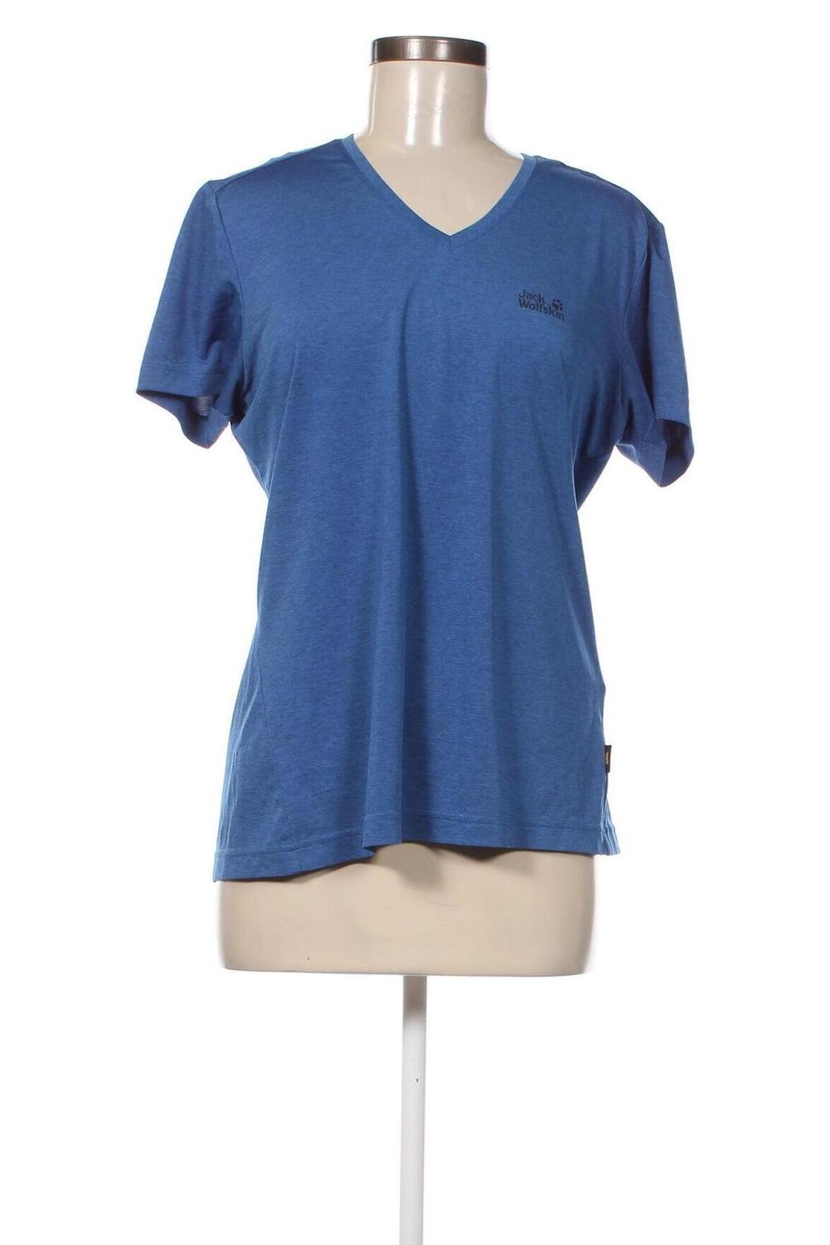 Tricou de femei Jack Wolfskin, Mărime L, Culoare Albastru, Preț 65,79 Lei