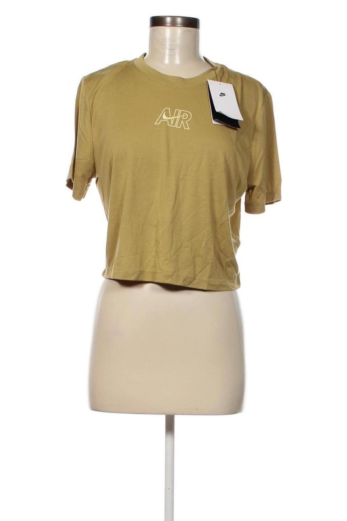 Γυναικείο t-shirt Nike, Μέγεθος XL, Χρώμα Πράσινο, Τιμή 28,11 €