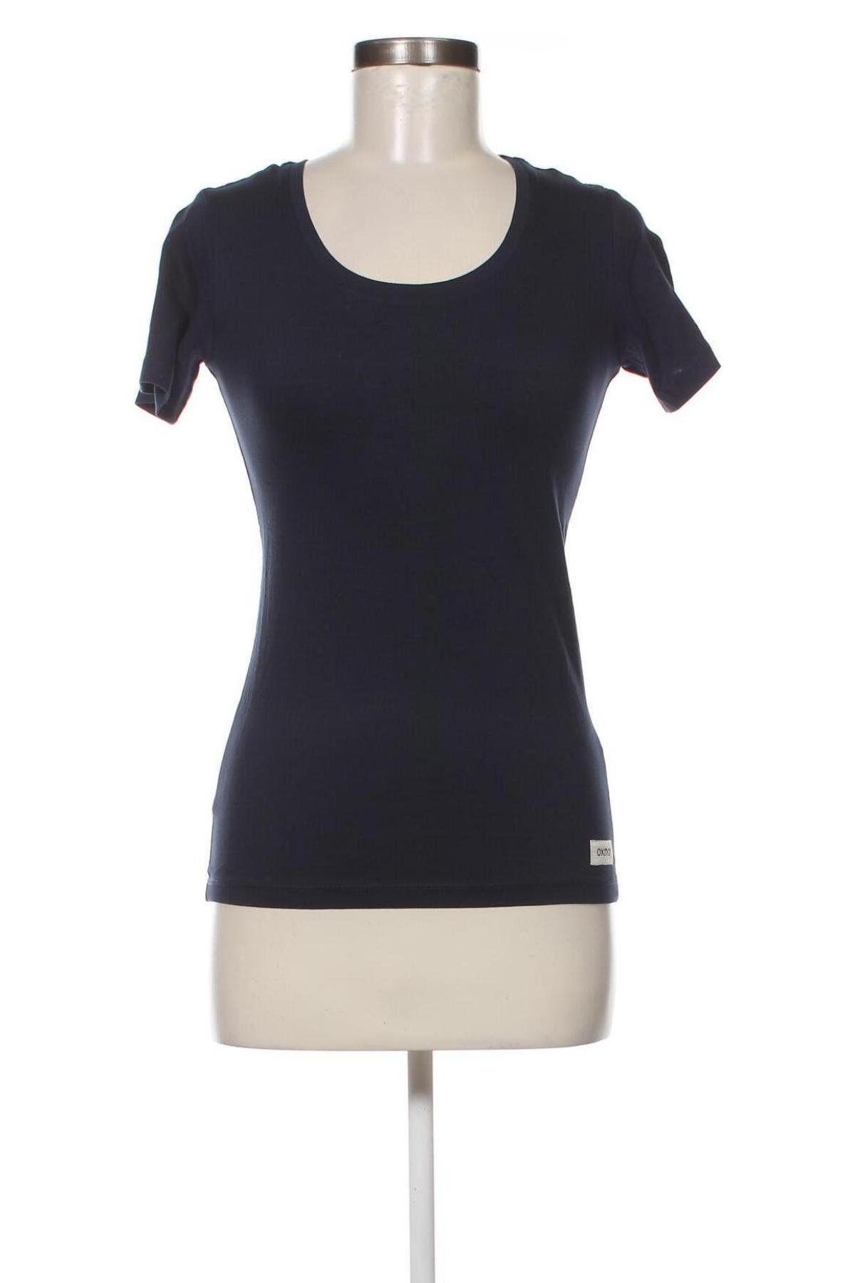 Γυναικείο t-shirt Oxmo, Μέγεθος XS, Χρώμα Μπλέ, Τιμή 10,82 €