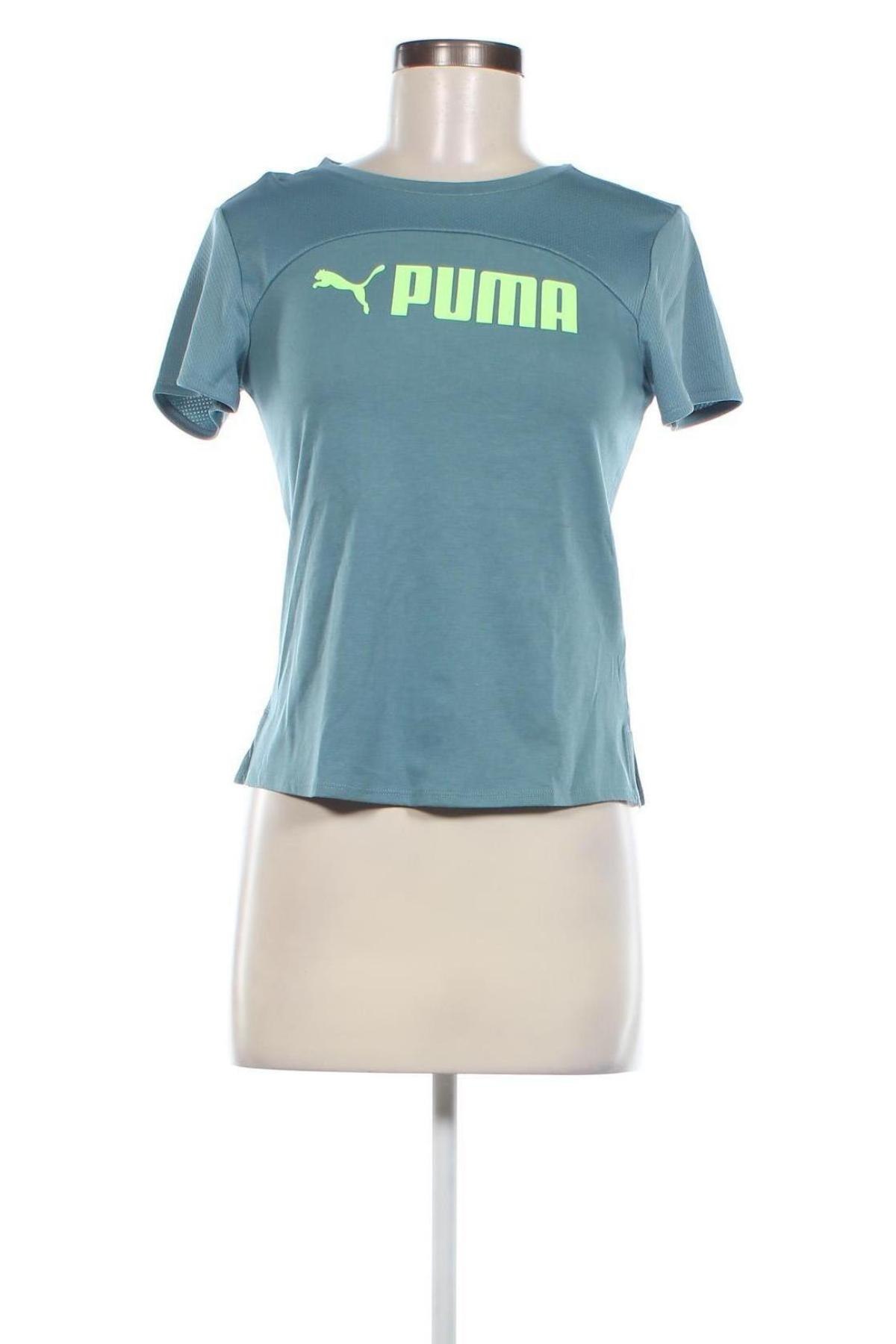 Γυναικείο t-shirt PUMA, Μέγεθος XS, Χρώμα Μπλέ, Τιμή 20,93 €