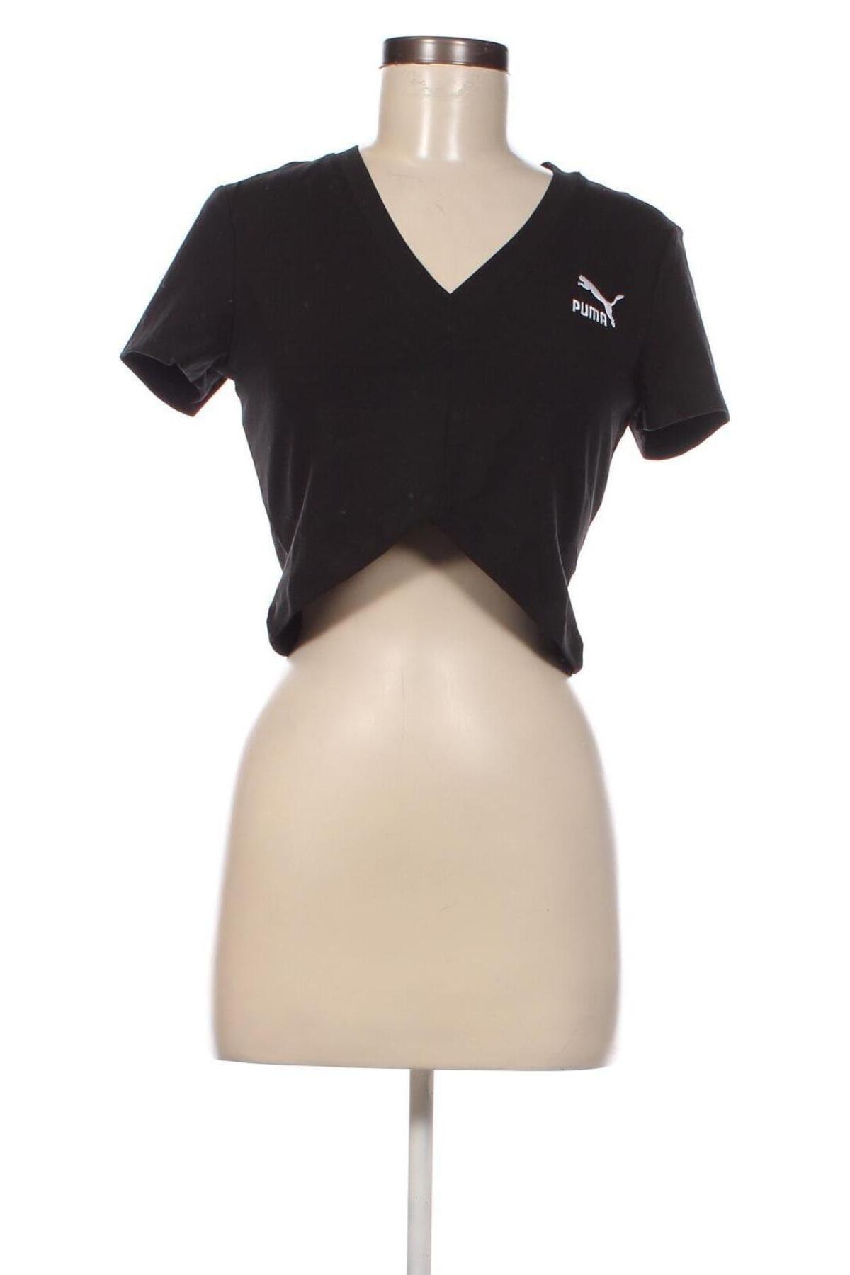 Tricou de femei PUMA, Mărime L, Culoare Negru, Preț 66,78 Lei