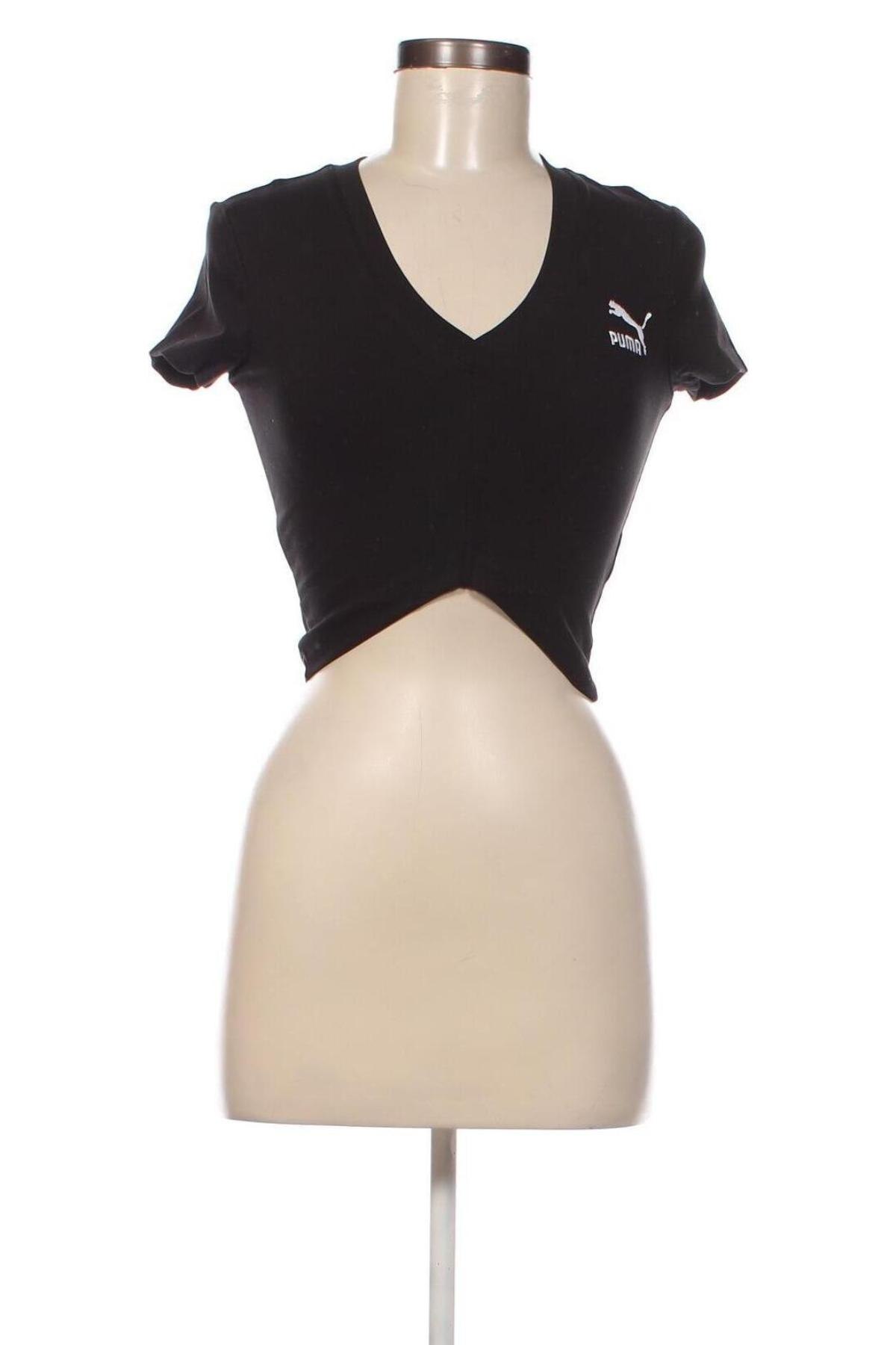Γυναικείο t-shirt PUMA, Μέγεθος S, Χρώμα Μαύρο, Τιμή 27,81 €
