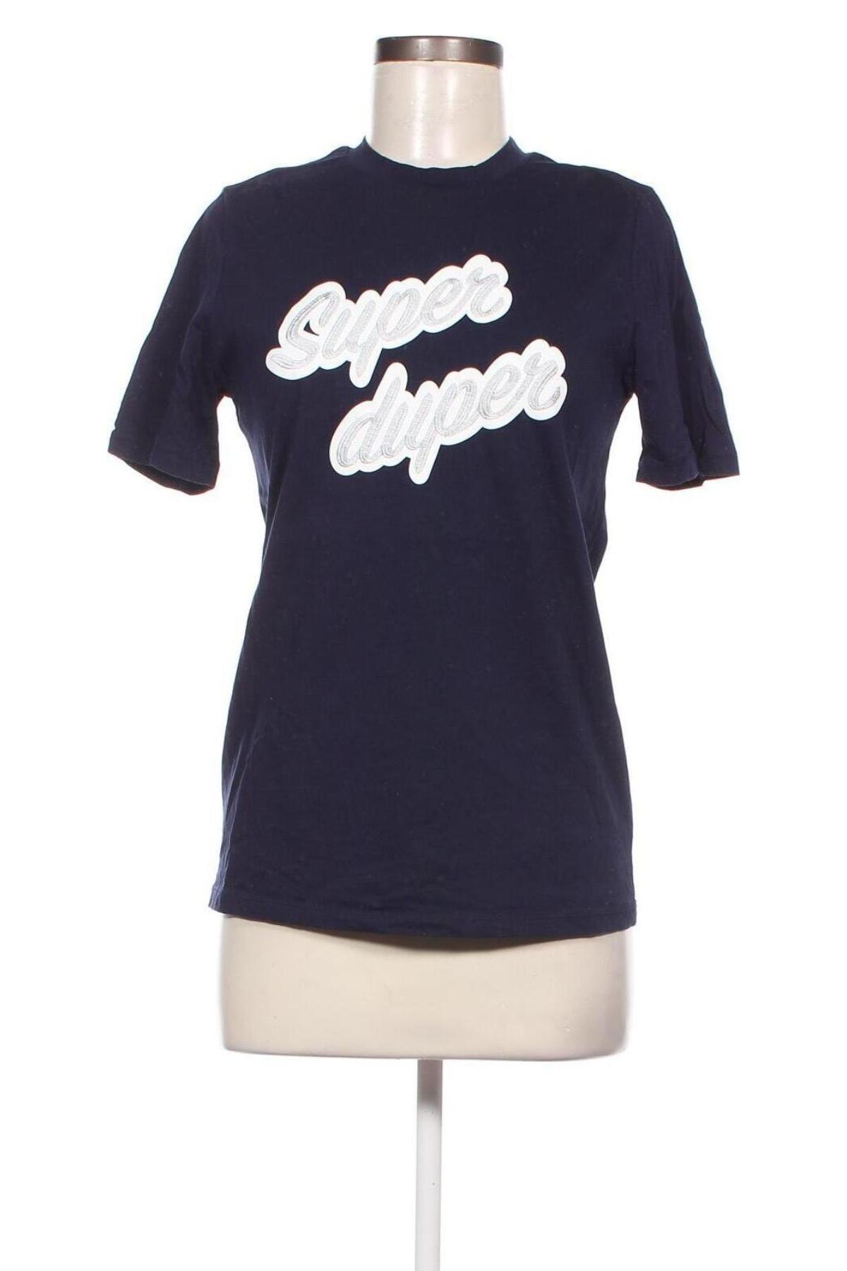 Damen T-Shirt Pieces, Größe S, Farbe Blau, Preis 14,18 €