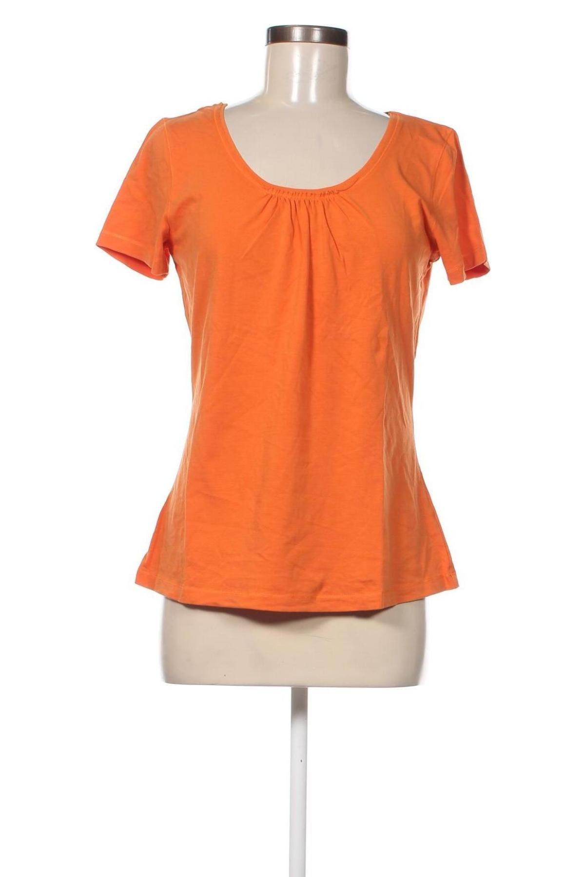 Γυναικείο t-shirt Qiero!, Μέγεθος M, Χρώμα Πορτοκαλί, Τιμή 8,04 €