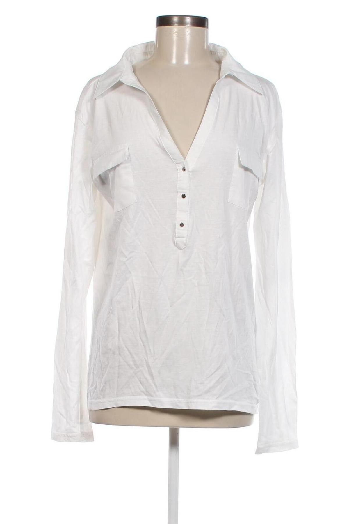 Γυναικείο t-shirt Takko Fashion, Μέγεθος L, Χρώμα Λευκό, Τιμή 11,75 €