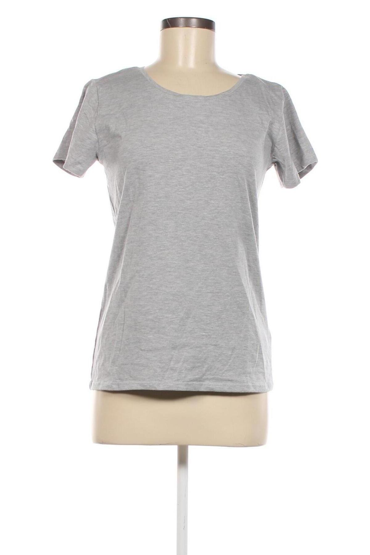 Γυναικείο t-shirt Takko Fashion, Μέγεθος M, Χρώμα Γκρί, Τιμή 6,35 €