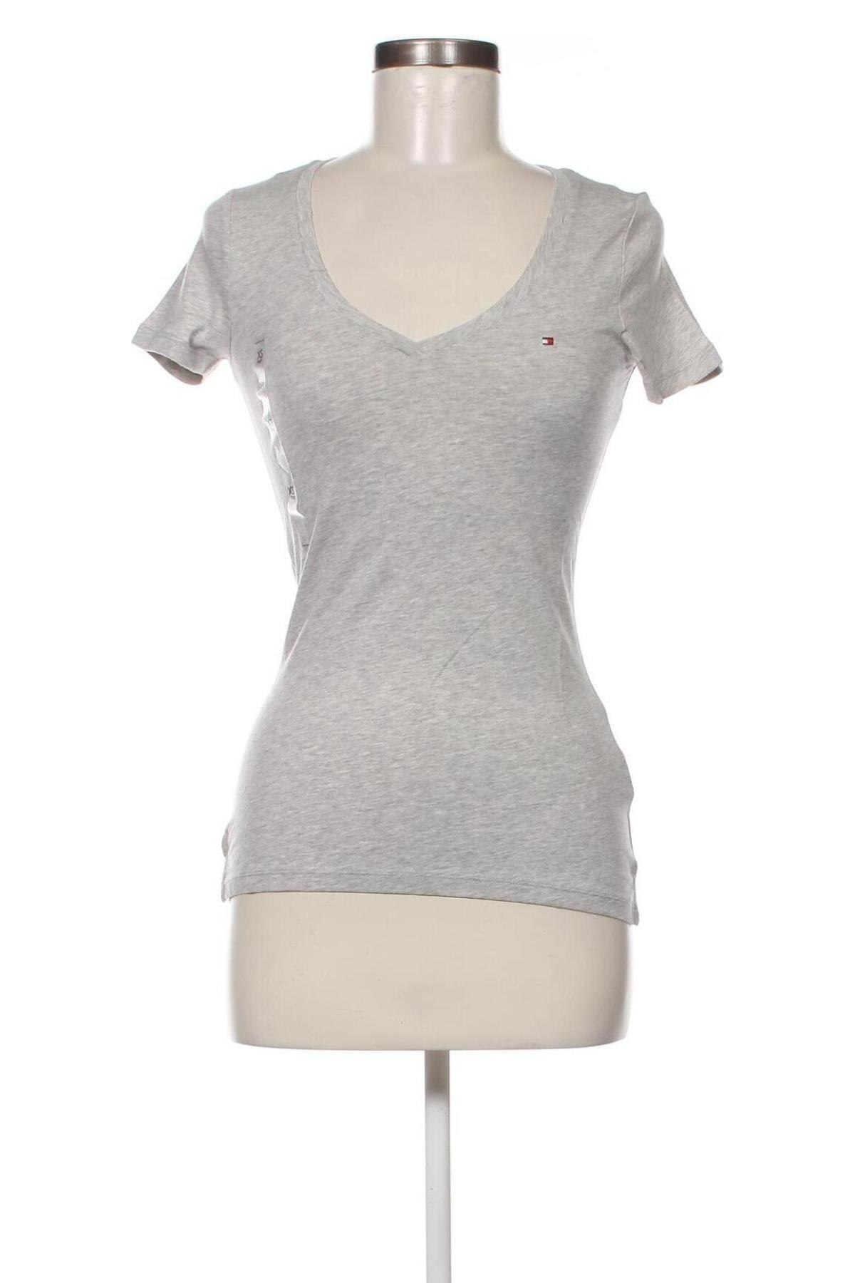 Γυναικείο t-shirt Tommy Hilfiger, Μέγεθος XS, Χρώμα Γκρί, Τιμή 35,05 €