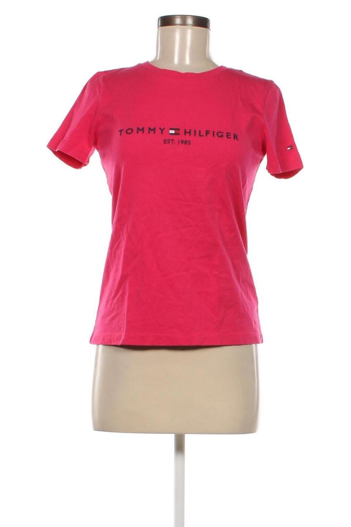 Tricou de femei Tommy Hilfiger, Mărime XS, Culoare Roz, Preț 178,95 Lei