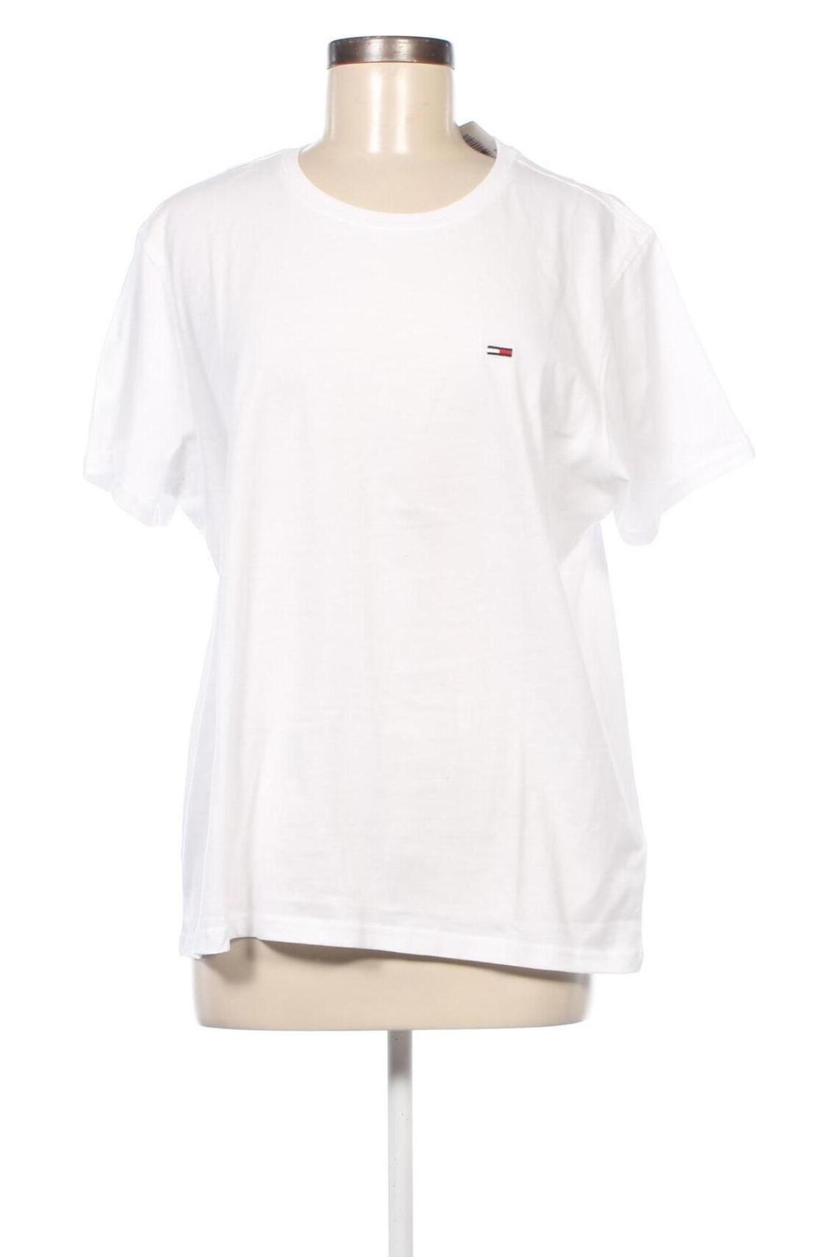 Női póló Tommy Jeans, Méret XL, Szín Fehér, Ár 14 376 Ft