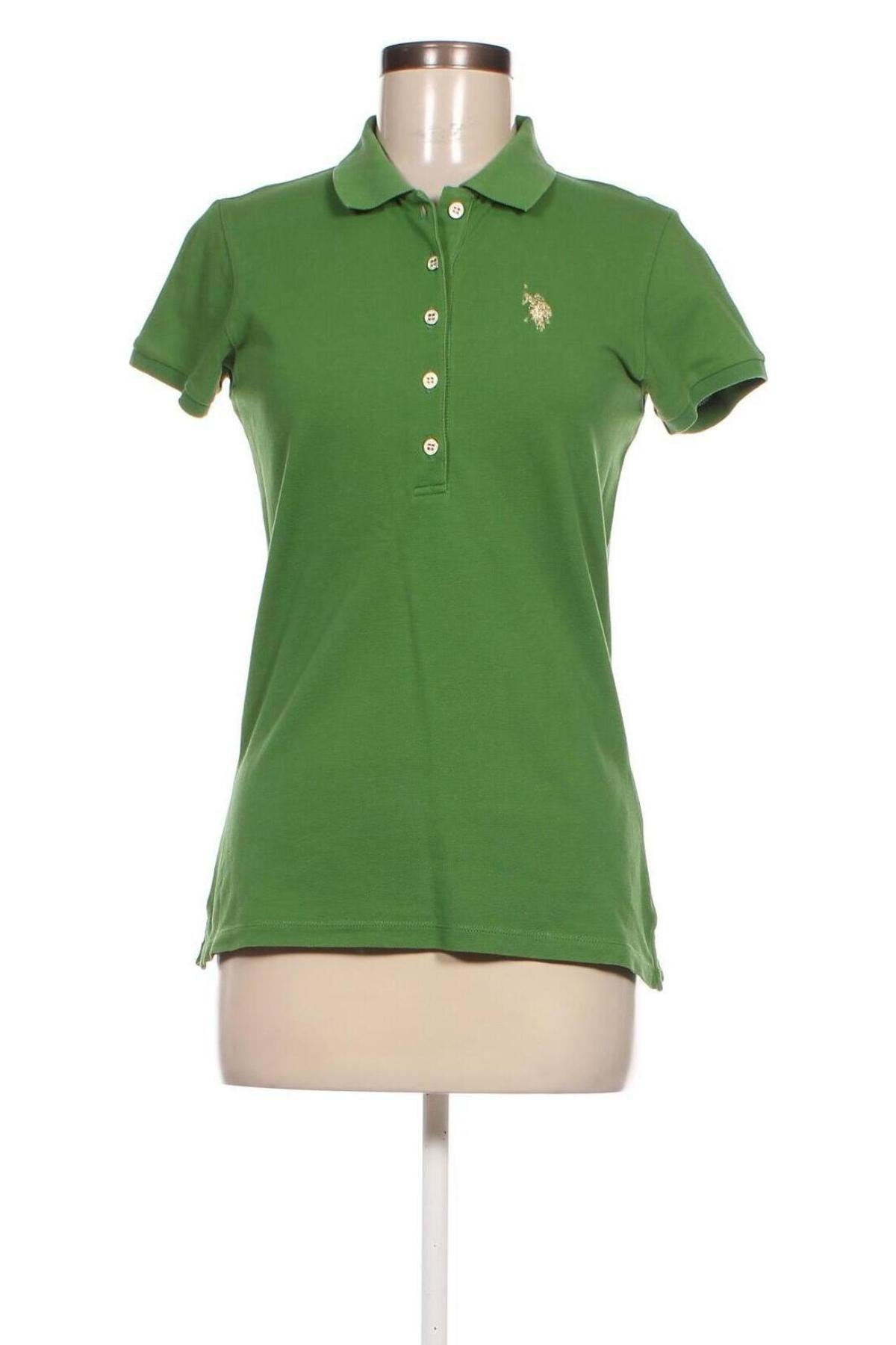 Dámské tričko U.S. Polo Assn., Velikost M, Barva Zelená, Cena  253,00 Kč