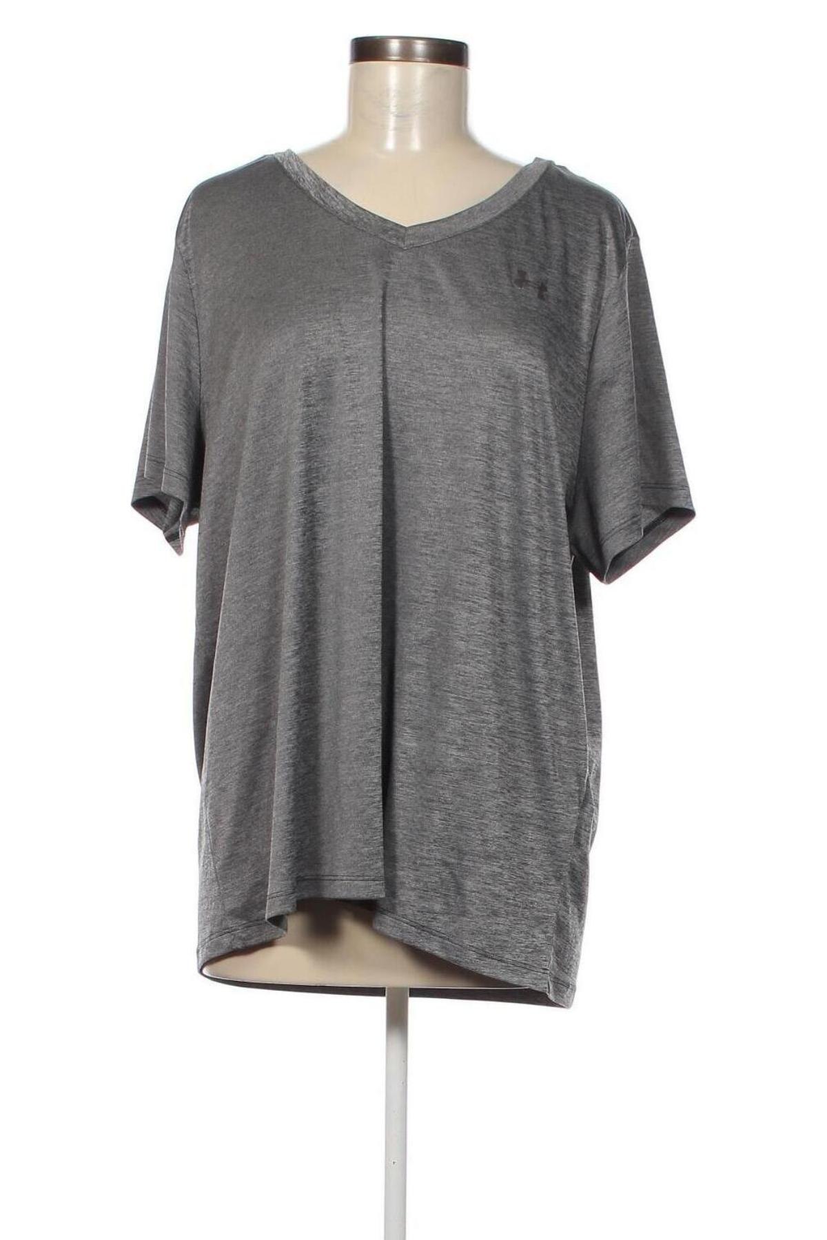 Damen T-Shirt Under Armour, Größe XXL, Farbe Grau, Preis € 13,92