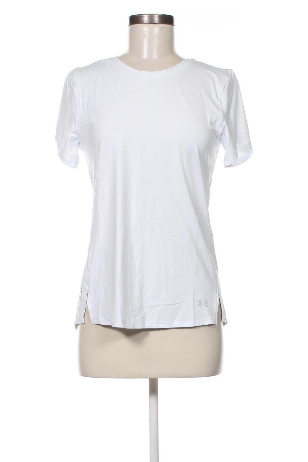 Γυναικείο t-shirt Under Armour, Μέγεθος M, Χρώμα Λευκό, Τιμή 23,92 €
