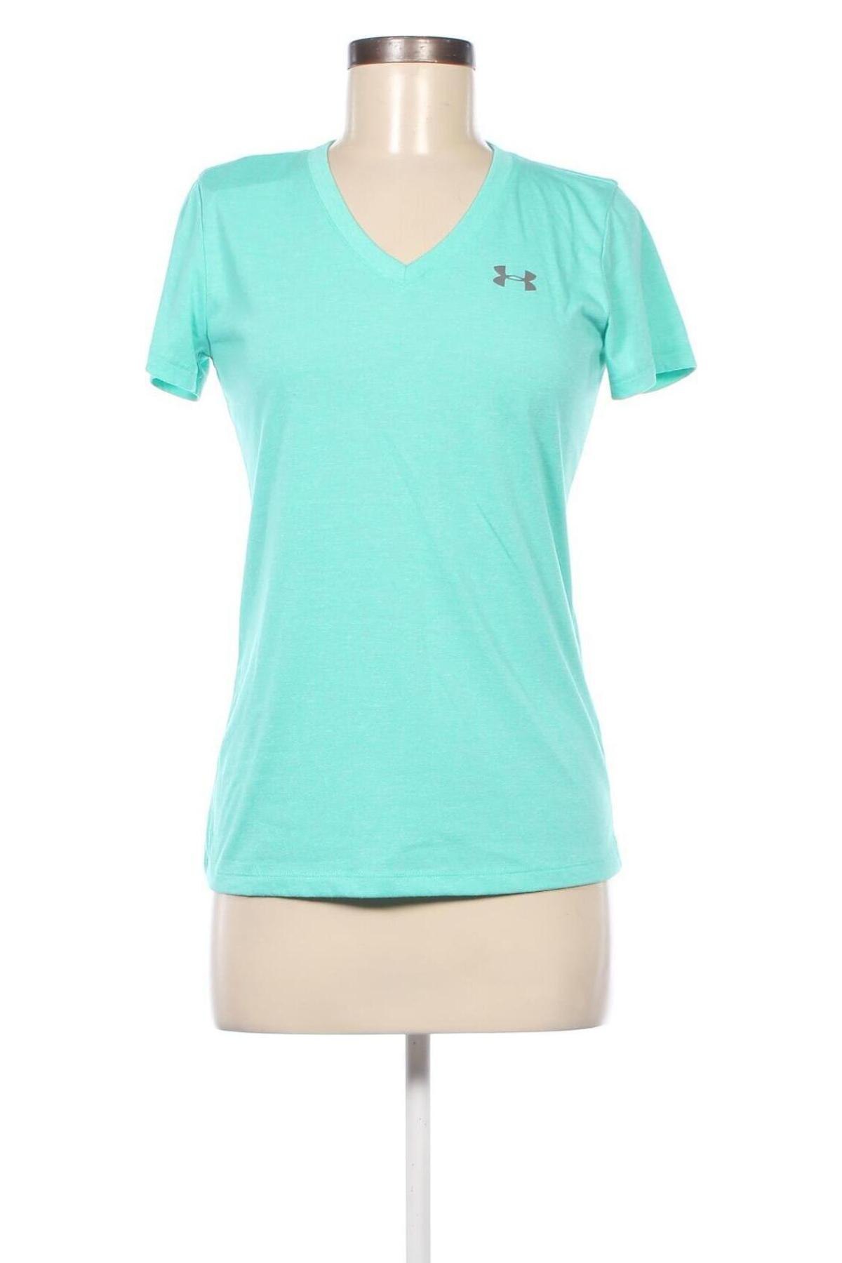 Дамска тениска Under Armour, Размер XS, Цвят Зелен, Цена 20,00 лв.