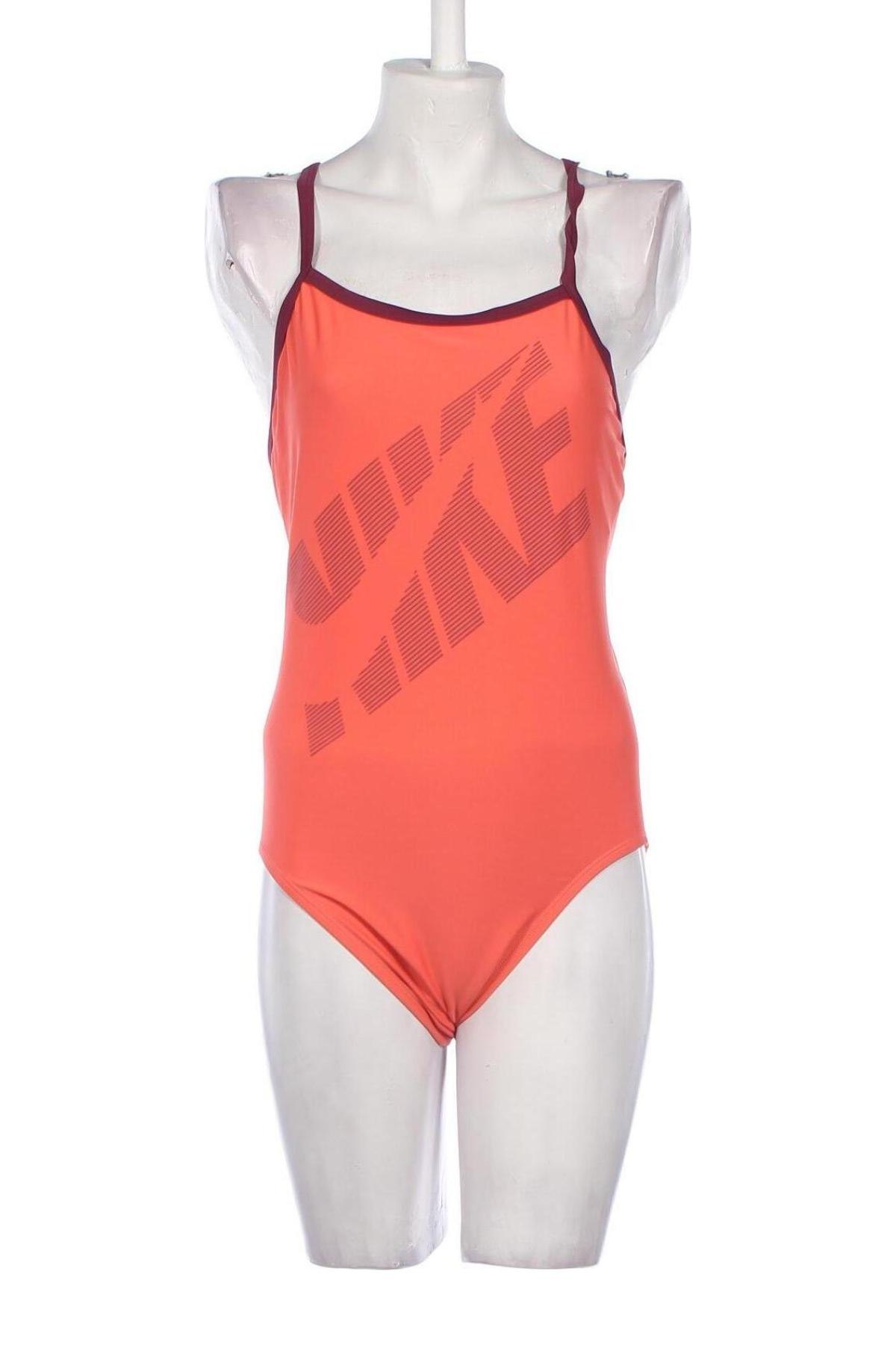 Дамски бански Nike, Размер XL, Цвят Оранжев, Цена 121,26 лв.