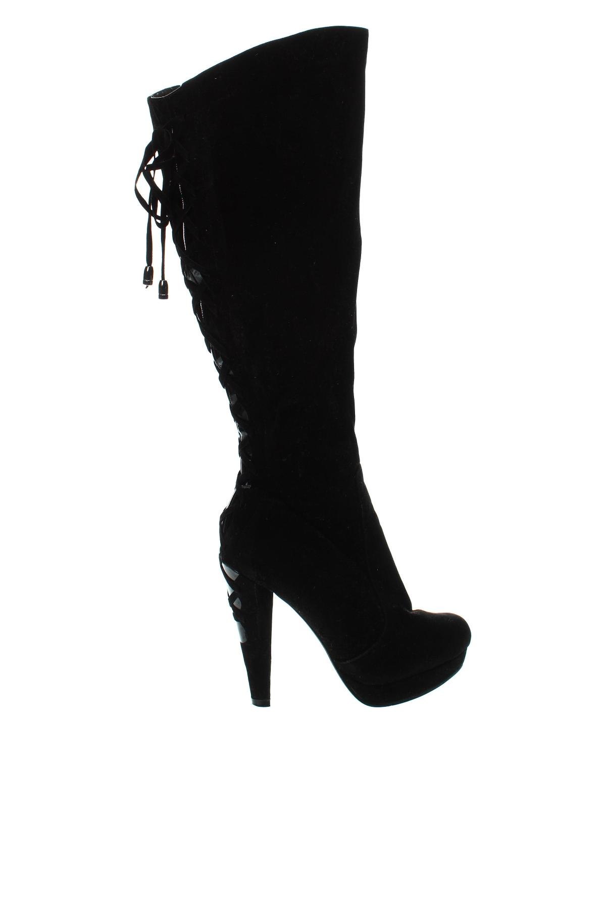 Γυναικείες μπότες Shoedazzle, Μέγεθος 36, Χρώμα Μαύρο, Τιμή 12,61 €