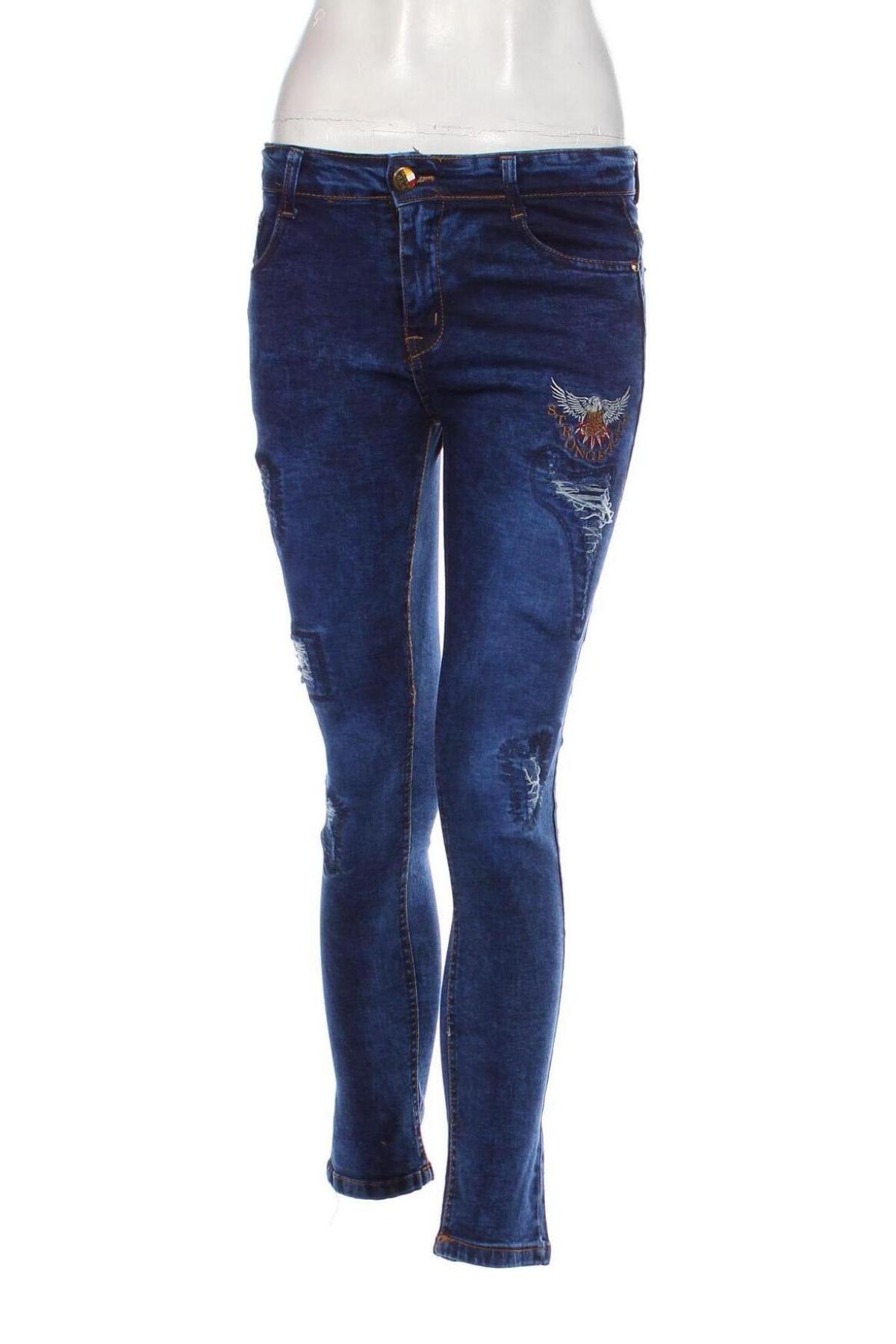 Dámské džíny , Velikost M, Barva Modrá, Cena  124,00 Kč