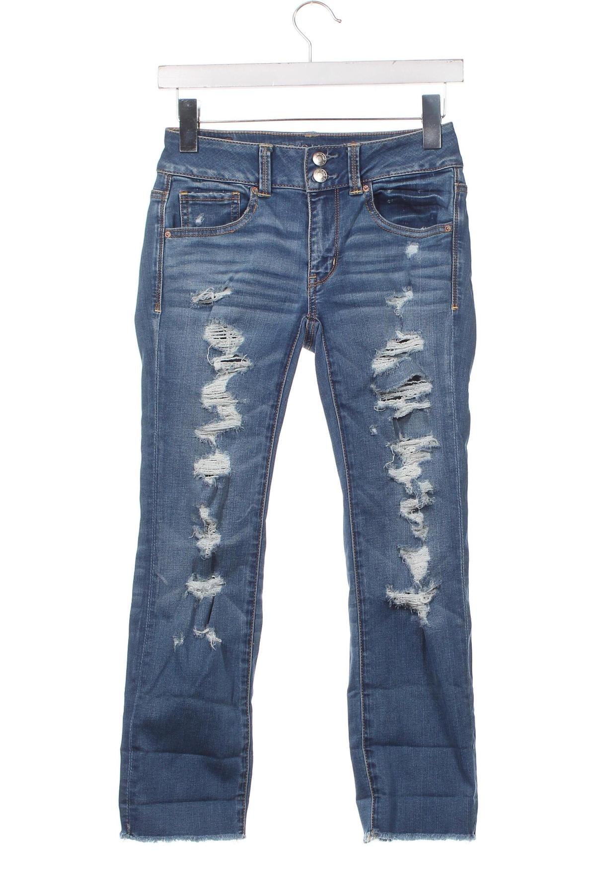 Dámske džínsy  American Eagle, Veľkosť S, Farba Modrá, Cena  7,57 €