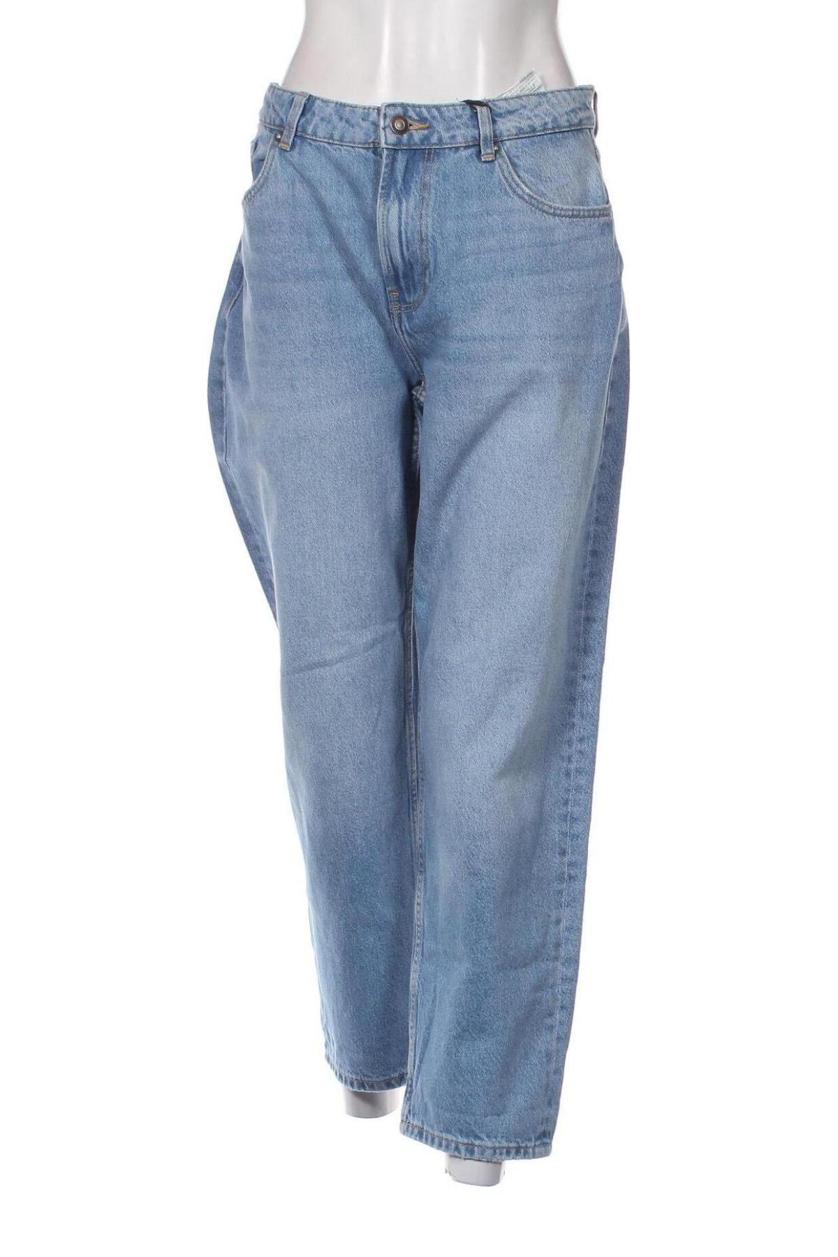 Dámské džíny  Bershka, Velikost L, Barva Modrá, Cena  636,00 Kč