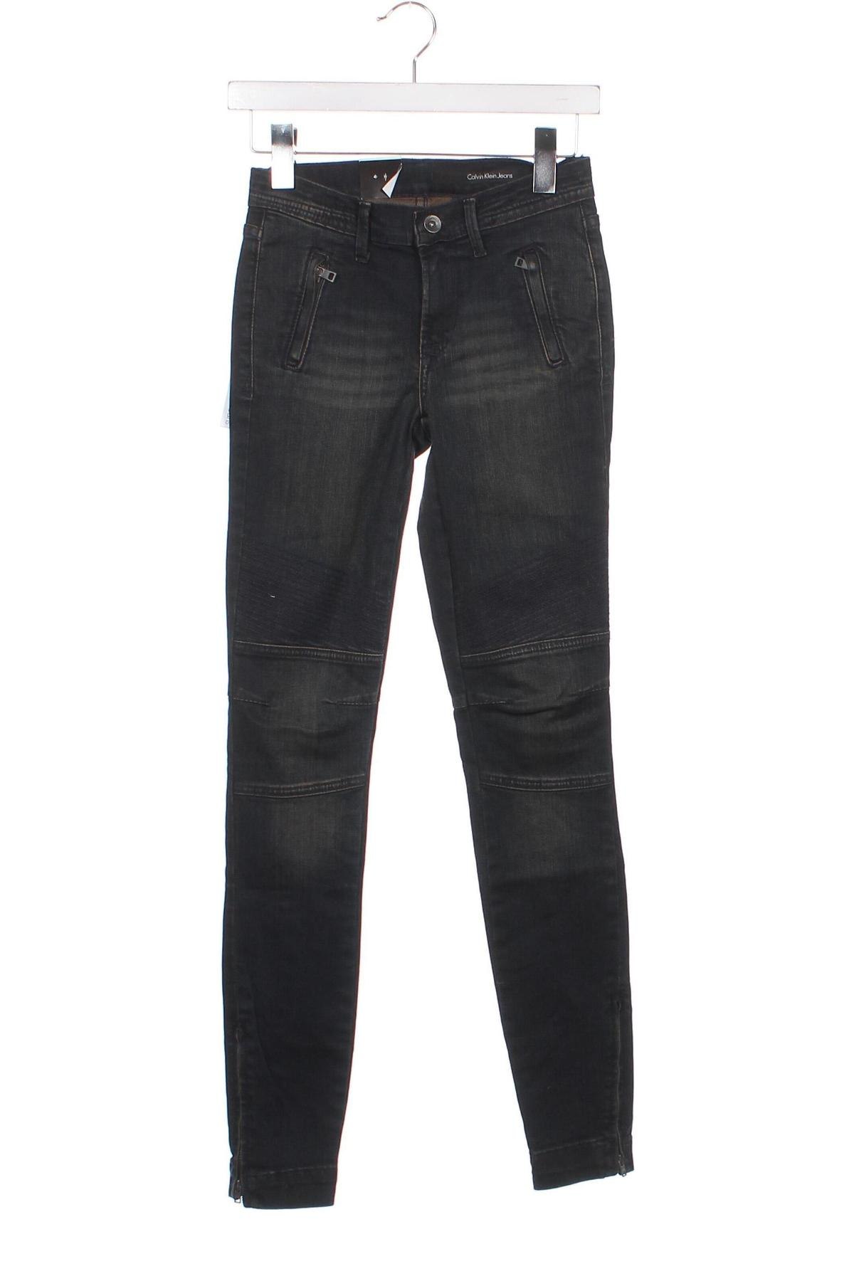Γυναικείο Τζίν Calvin Klein Jeans, Μέγεθος XS, Χρώμα Γκρί, Τιμή 36,45 €