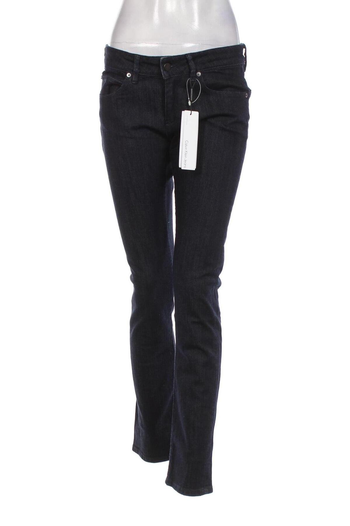 Blugi de femei Calvin Klein Jeans, Mărime L, Culoare Albastru, Preț 178,95 Lei