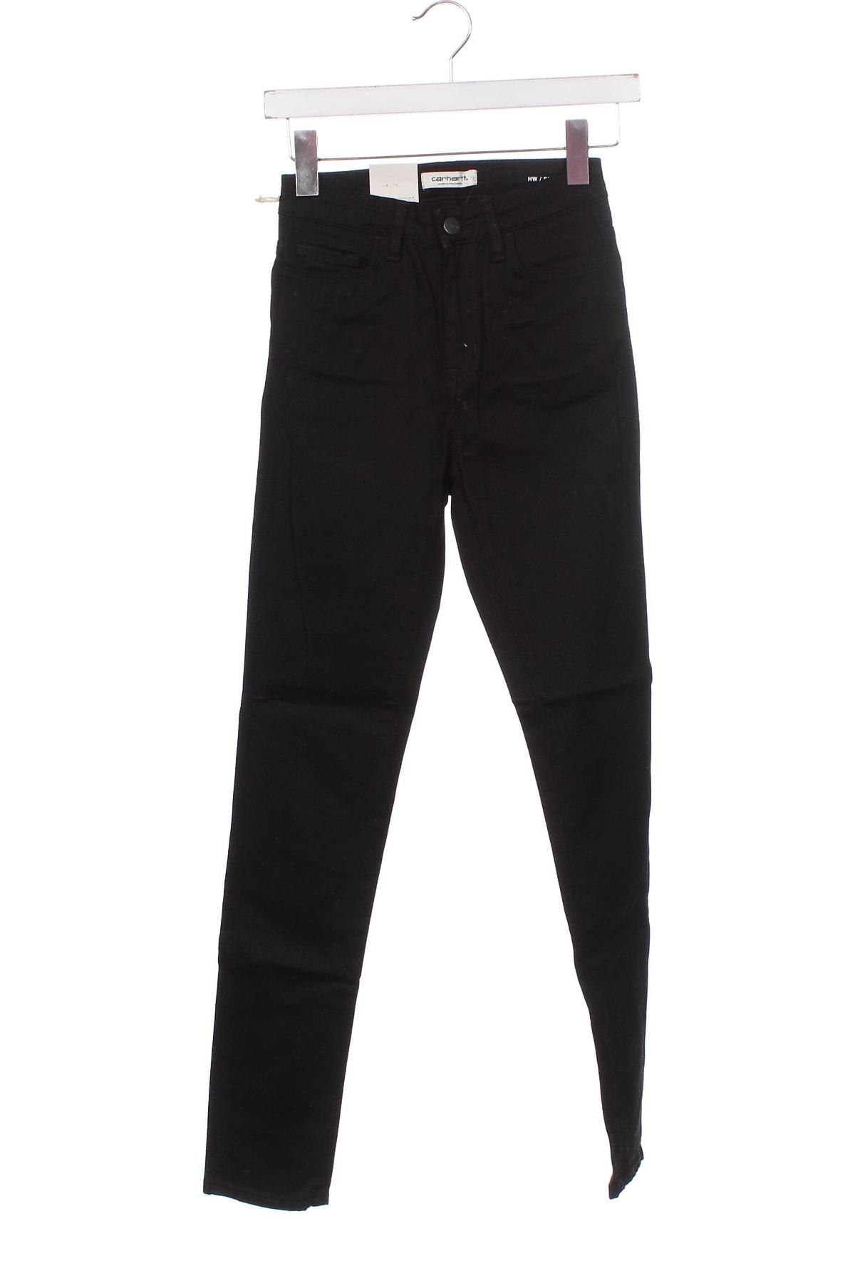 Damen Jeans Carhartt, Größe XXS, Farbe Schwarz, Preis € 10,52