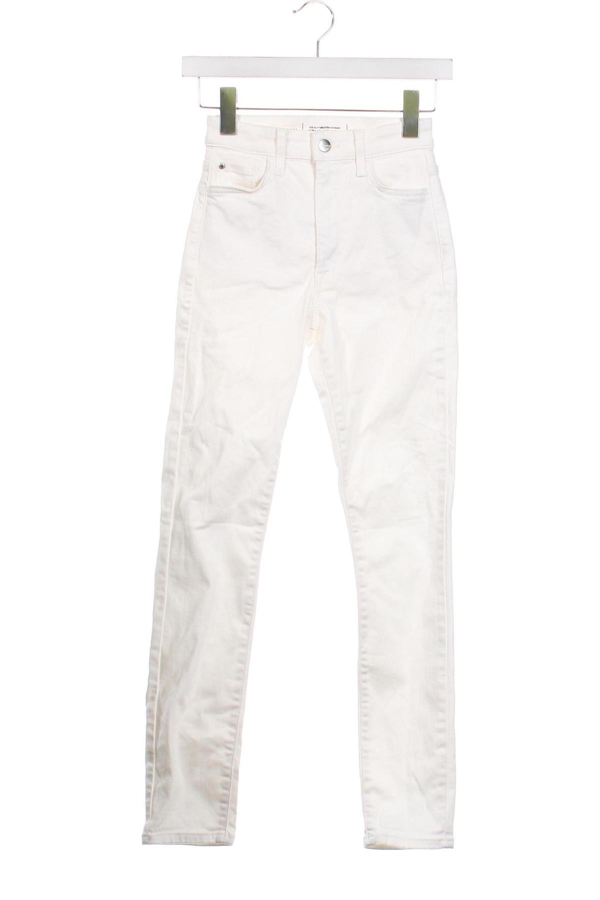 Dámské džíny  H&M, Velikost XS, Barva Bílá, Cena  462,00 Kč