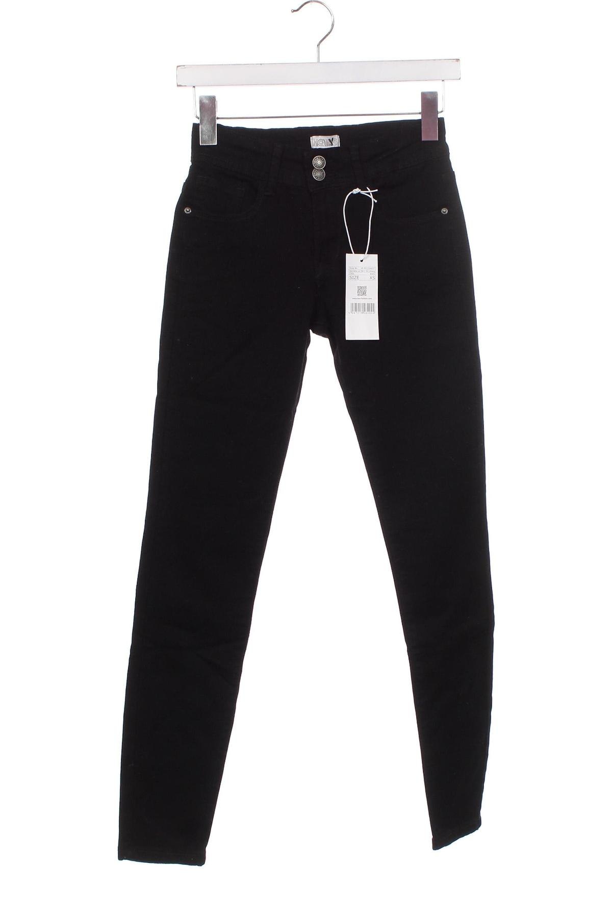 Damen Jeans Haily`s, Größe XXS, Farbe Schwarz, Preis 8,97 €