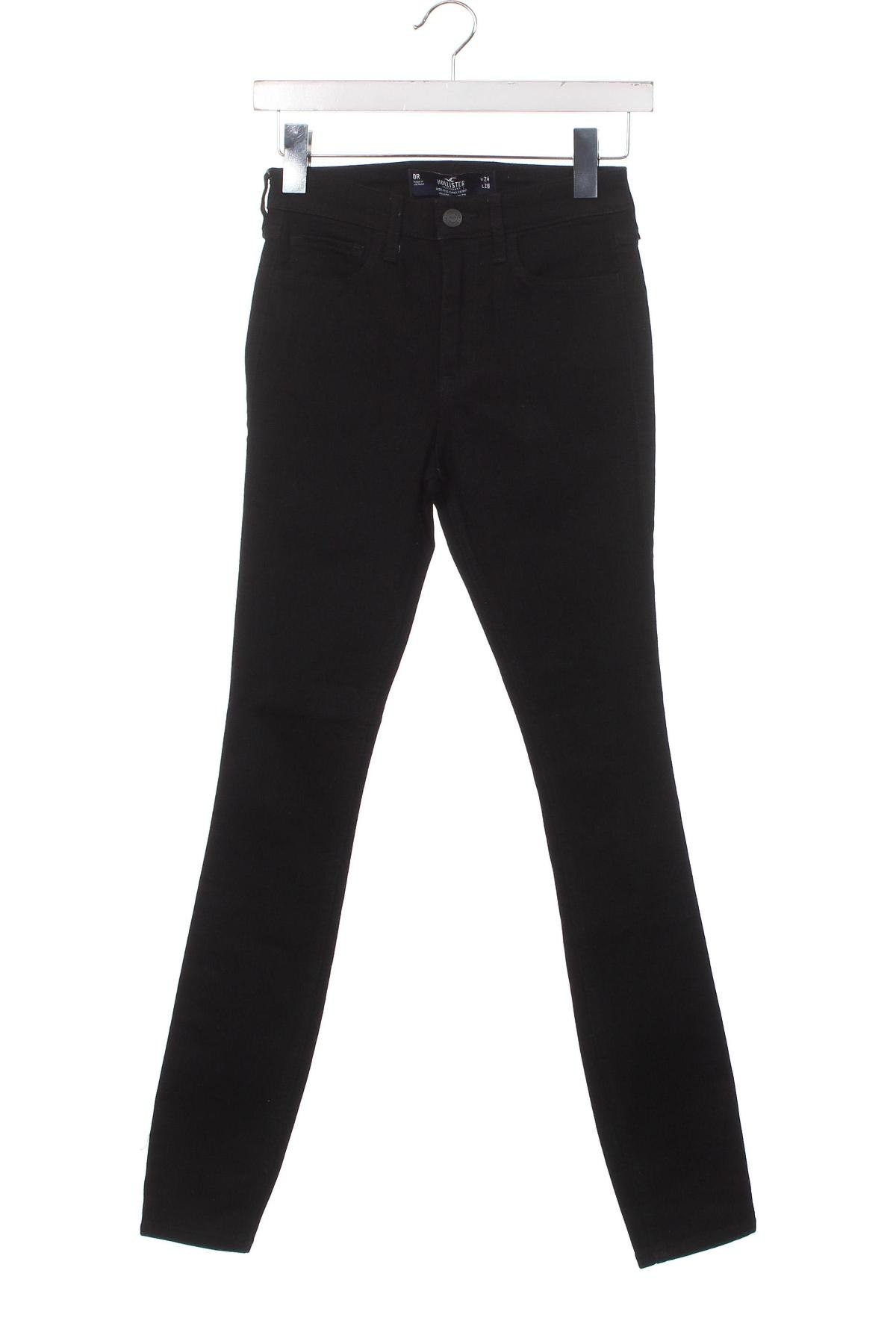 Damen Jeans Hollister, Größe XS, Farbe Schwarz, Preis € 9,00