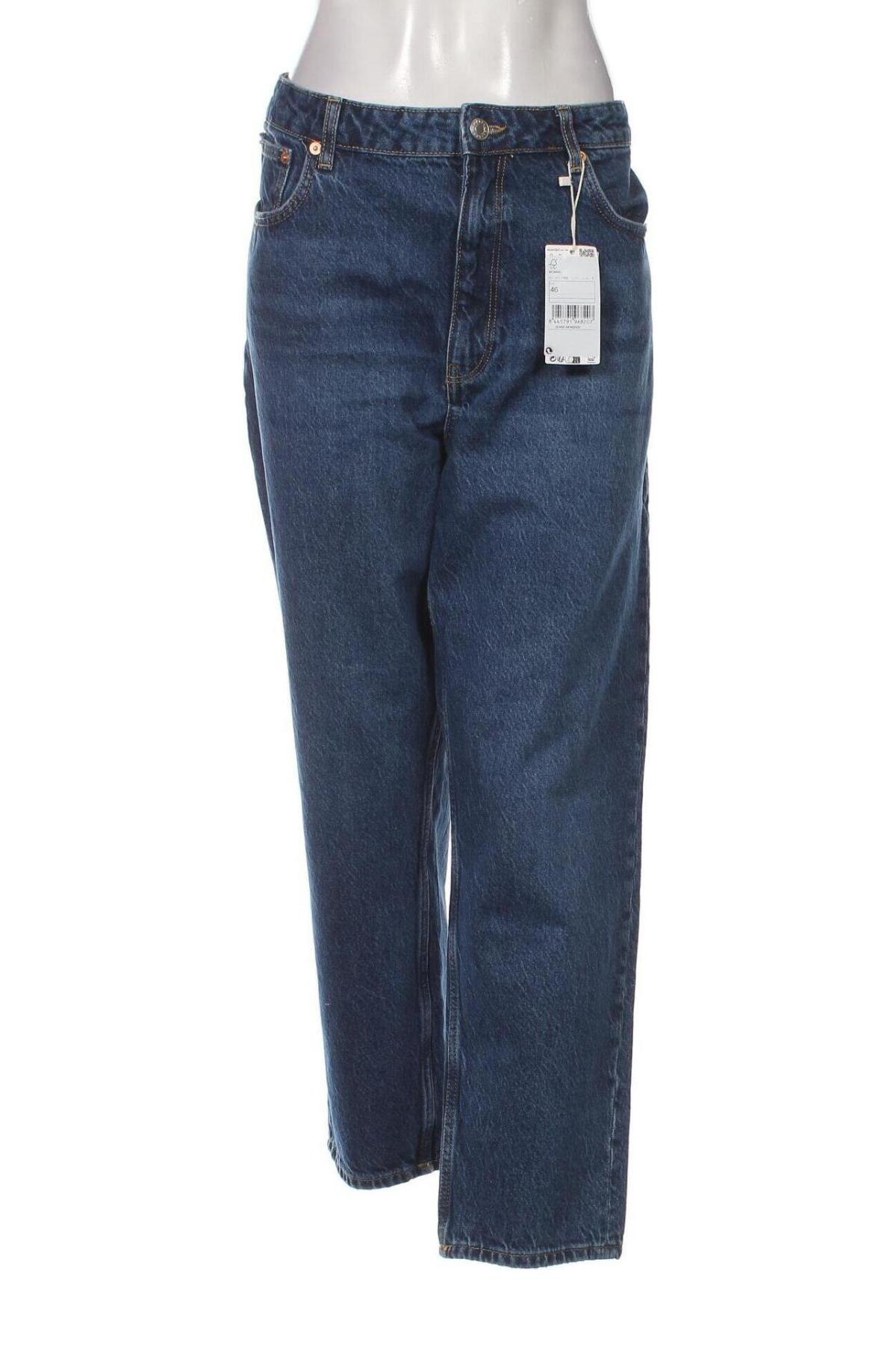 Damskie jeansy Mango, Rozmiar XL, Kolor Niebieski, Cena 155,90 zł