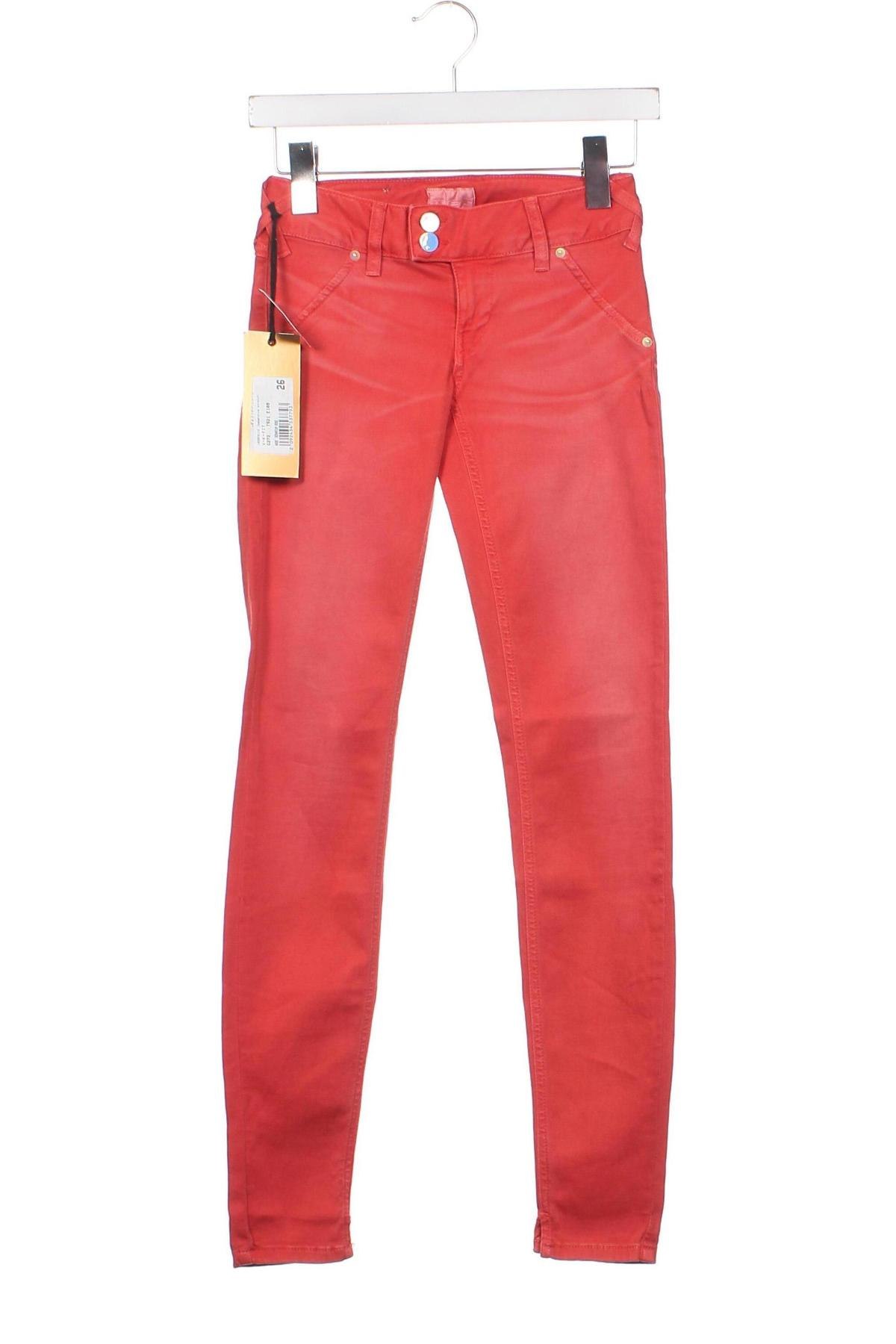 Γυναικείο Τζίν Met, Μέγεθος XS, Χρώμα Κόκκινο, Τιμή 24,07 €