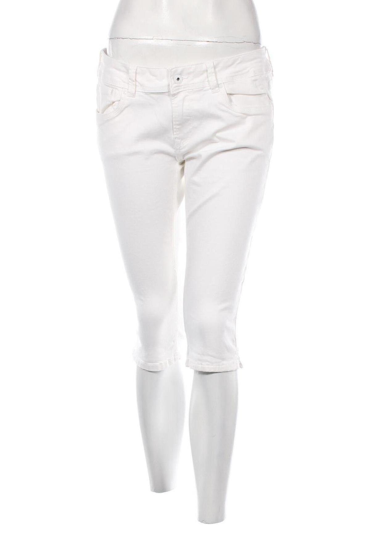 Дамски дънки Pepe Jeans, Размер XL, Цвят Бял, Цена 80,50 лв.