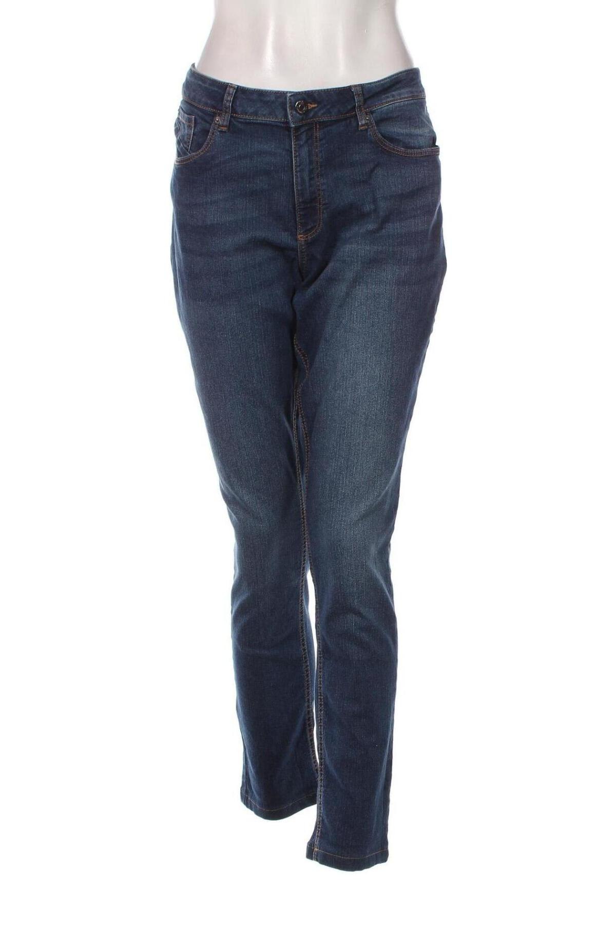 Damskie jeansy Q/S by S.Oliver, Rozmiar XL, Kolor Niebieski, Cena 92,76 zł