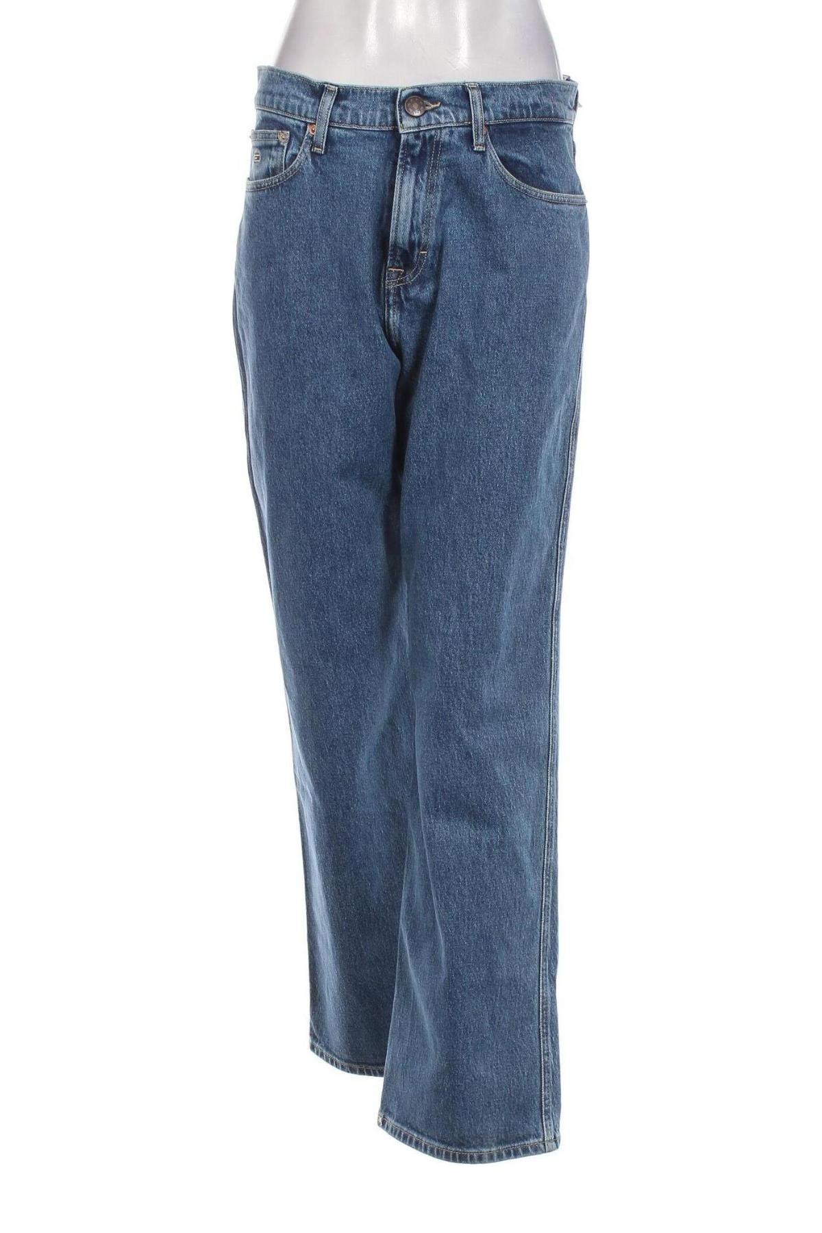 Дамски дънки Tommy Jeans, Размер M, Цвят Син, Цена 115,50 лв.