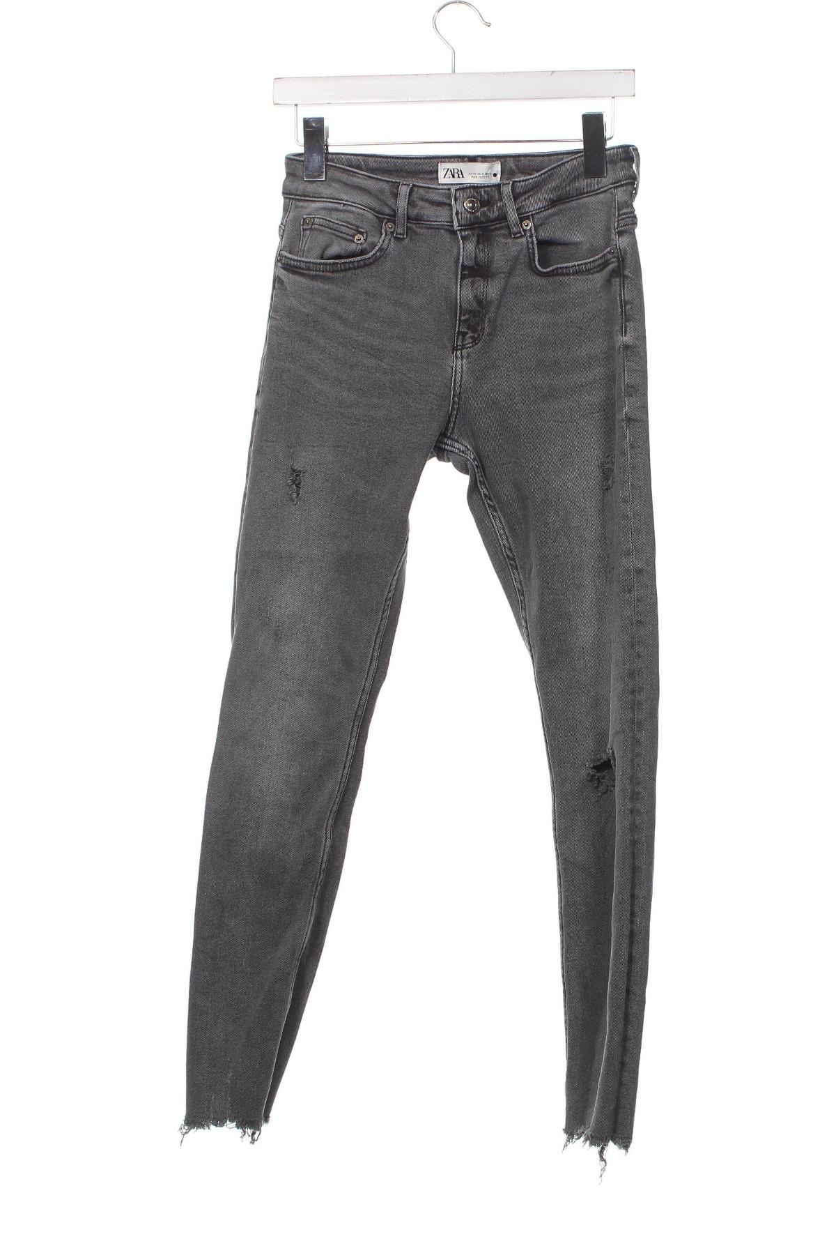 Damen Jeans Zara, Größe XS, Farbe Grau, Preis 10,23 €