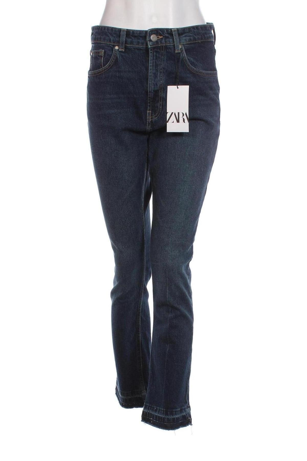 Γυναικείο Τζίν Zara, Μέγεθος S, Χρώμα Μπλέ, Τιμή 15,74 €