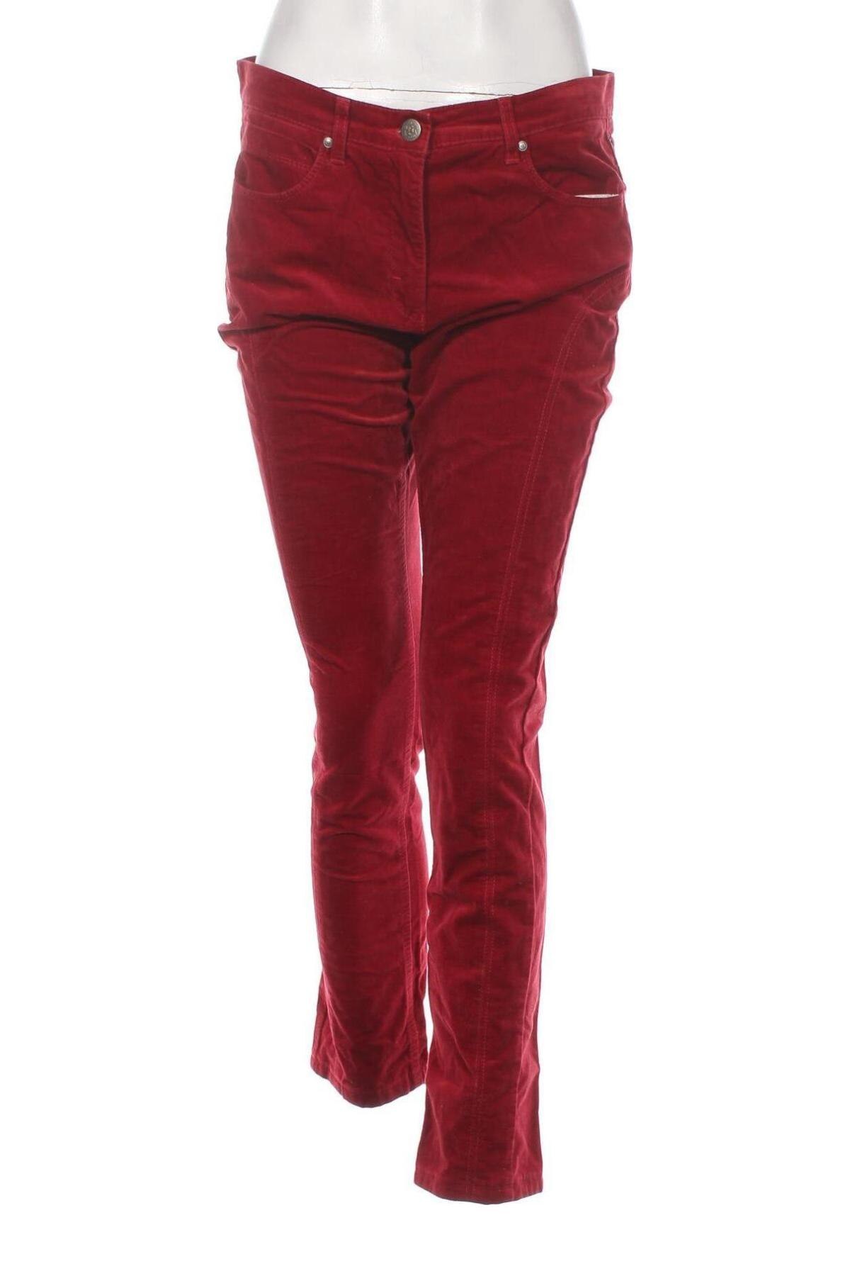 Γυναικείο κοτλέ παντελόνι Brax, Μέγεθος L, Χρώμα Κόκκινο, Τιμή 4,55 €