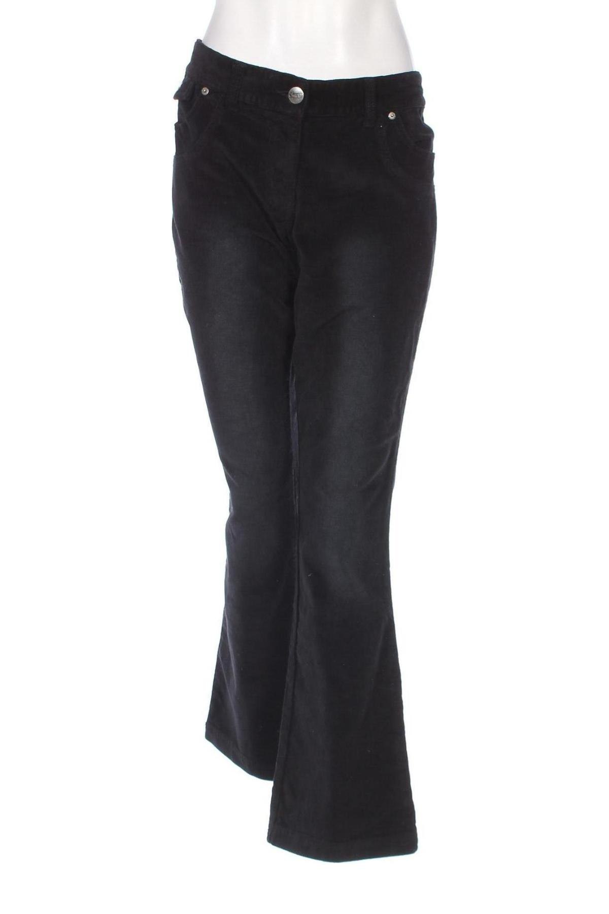Γυναικείο κοτλέ παντελόνι Cherokee, Μέγεθος M, Χρώμα Μαύρο, Τιμή 4,60 €