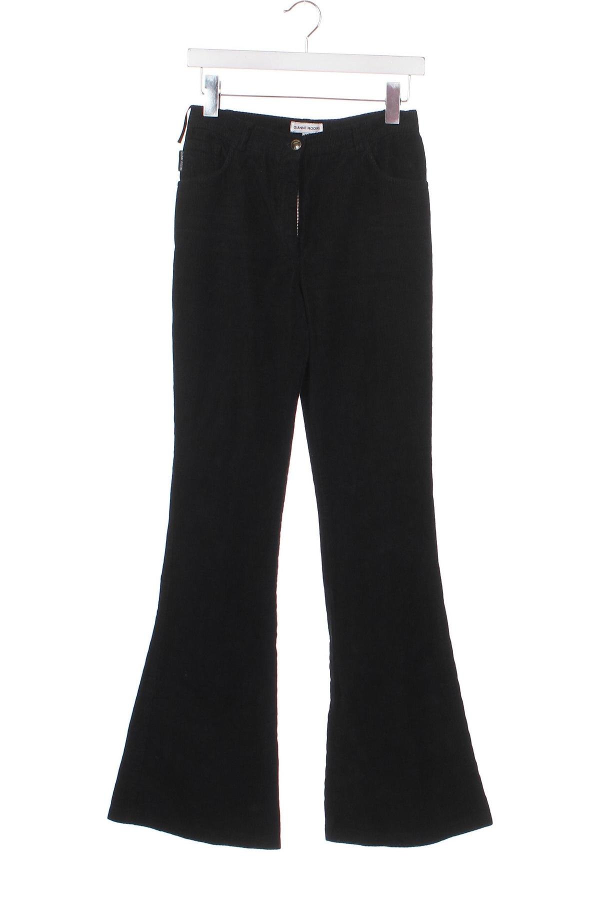 Дамски джинси Gianni Rodini, Размер S, Цвят Черен, Цена 10,15 лв.