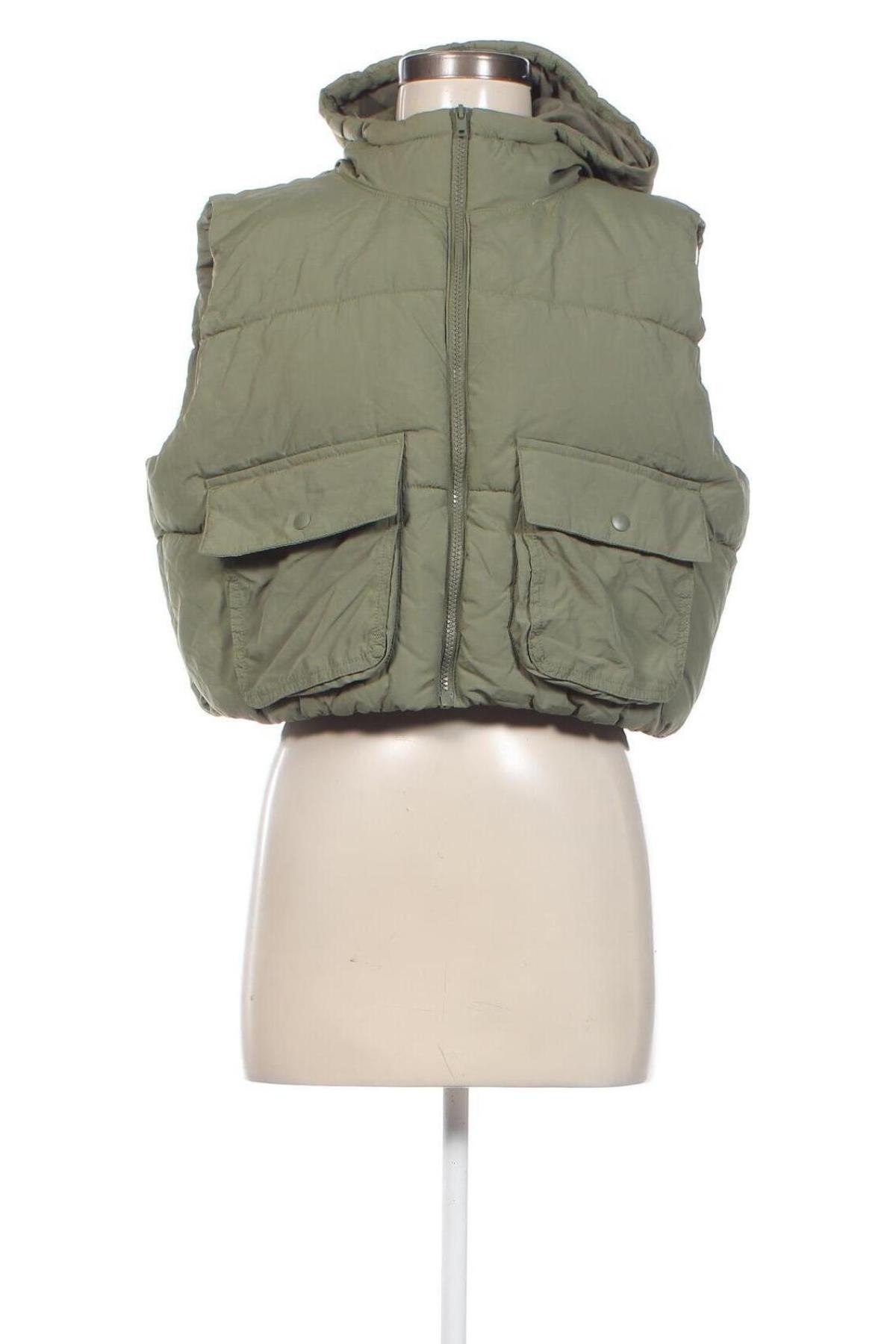 Vestă de femei H&M Divided, Mărime M, Culoare Verde, Preț 141,45 Lei