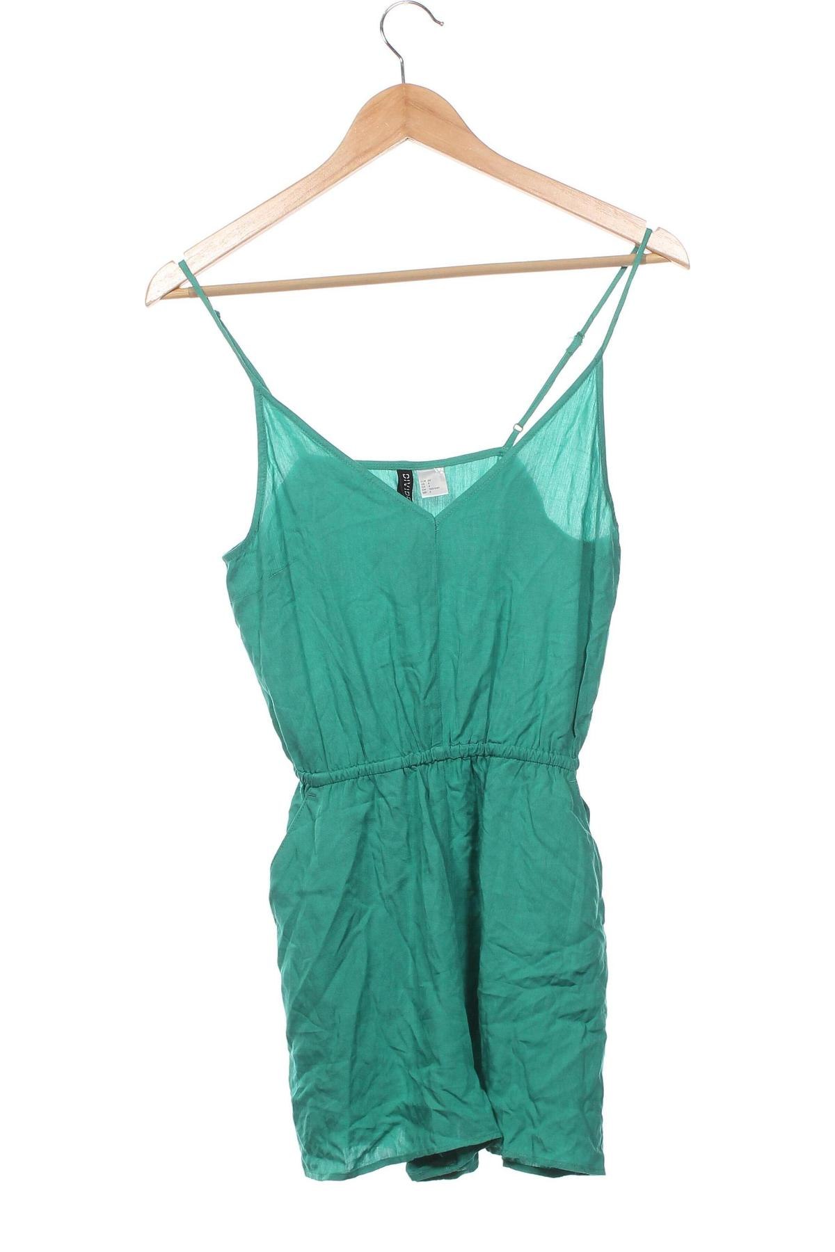 Γυναικεία σαλοπέτα H&M Divided, Μέγεθος XS, Χρώμα Πράσινο, Τιμή 3,62 €