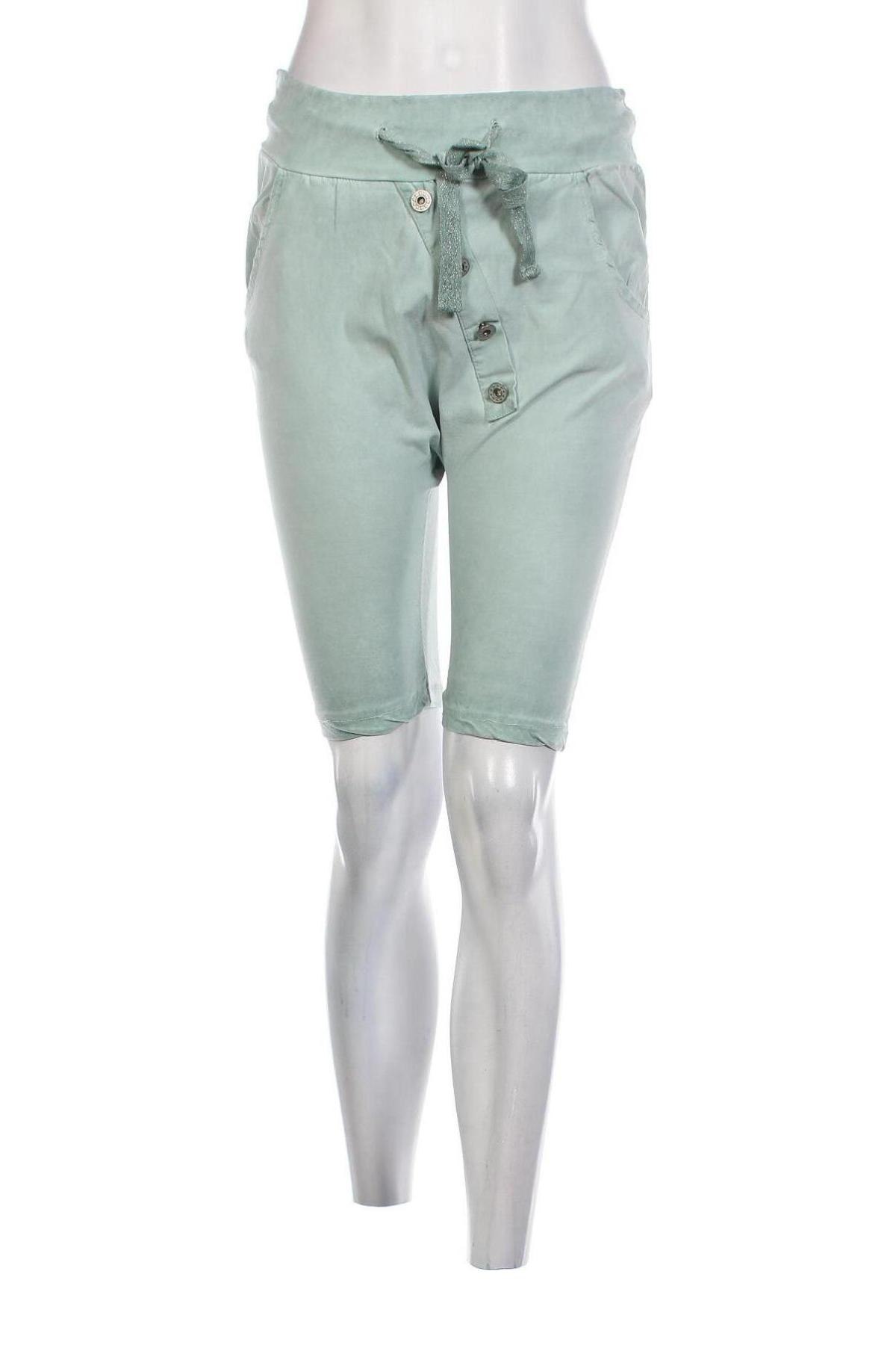 Дамски къс панталон, Размер S, Цвят Зелен, Цена 5,89 лв.