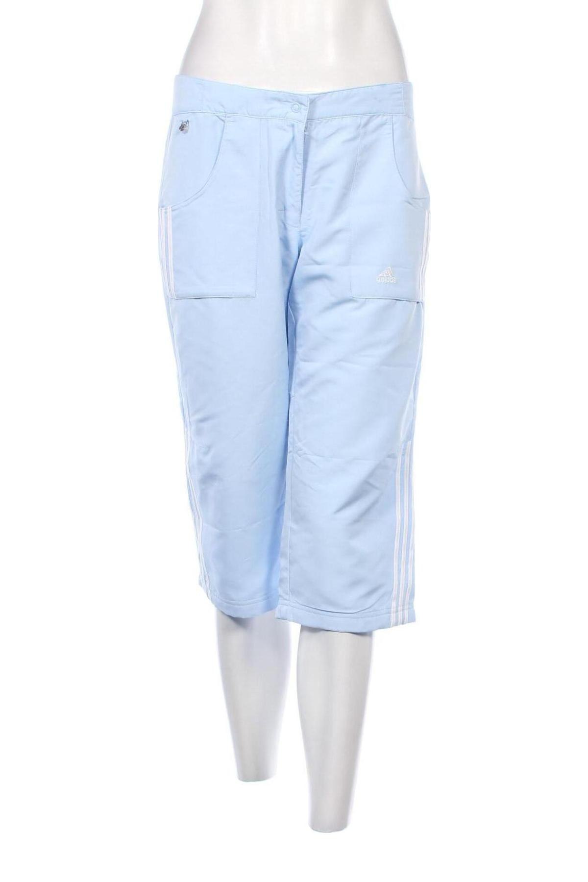 Дамски къс панталон Adidas, Размер M, Цвят Син, Цена 24,00 лв.