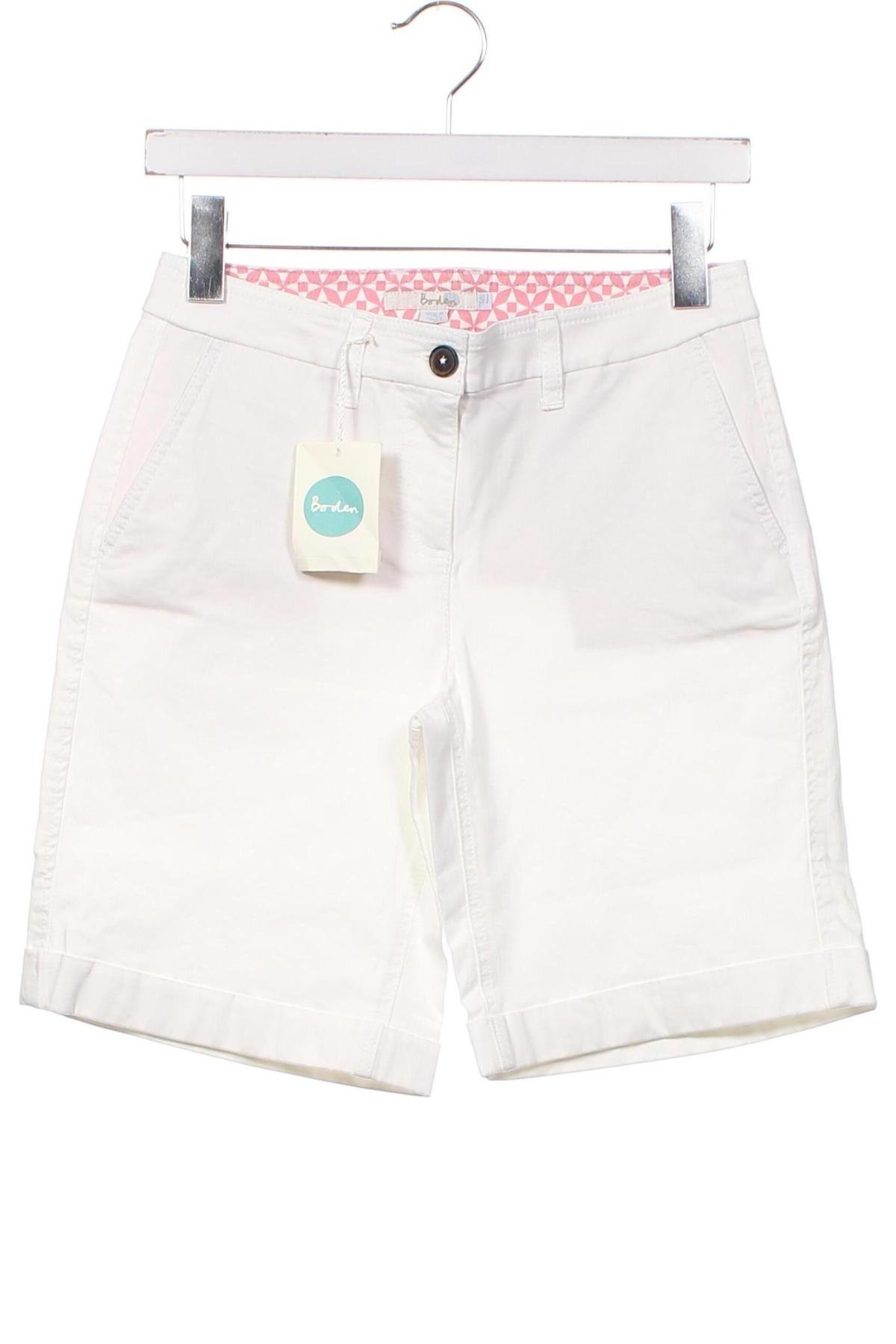 Γυναικείο κοντό παντελόνι Boden, Μέγεθος XS, Χρώμα Λευκό, Τιμή 63,09 €