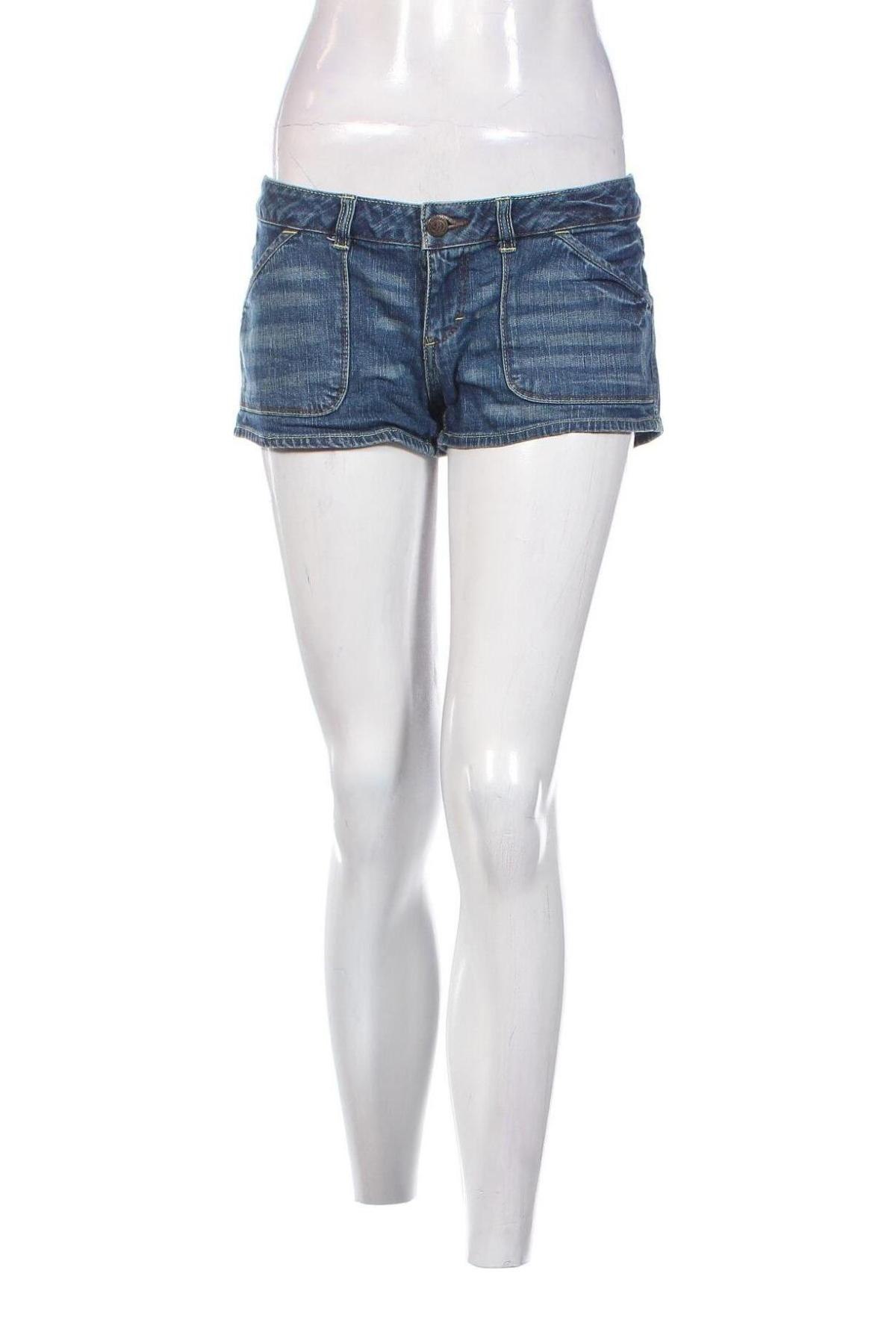 Γυναικείο κοντό παντελόνι Buffalo, Μέγεθος S, Χρώμα Μπλέ, Τιμή 12,28 €