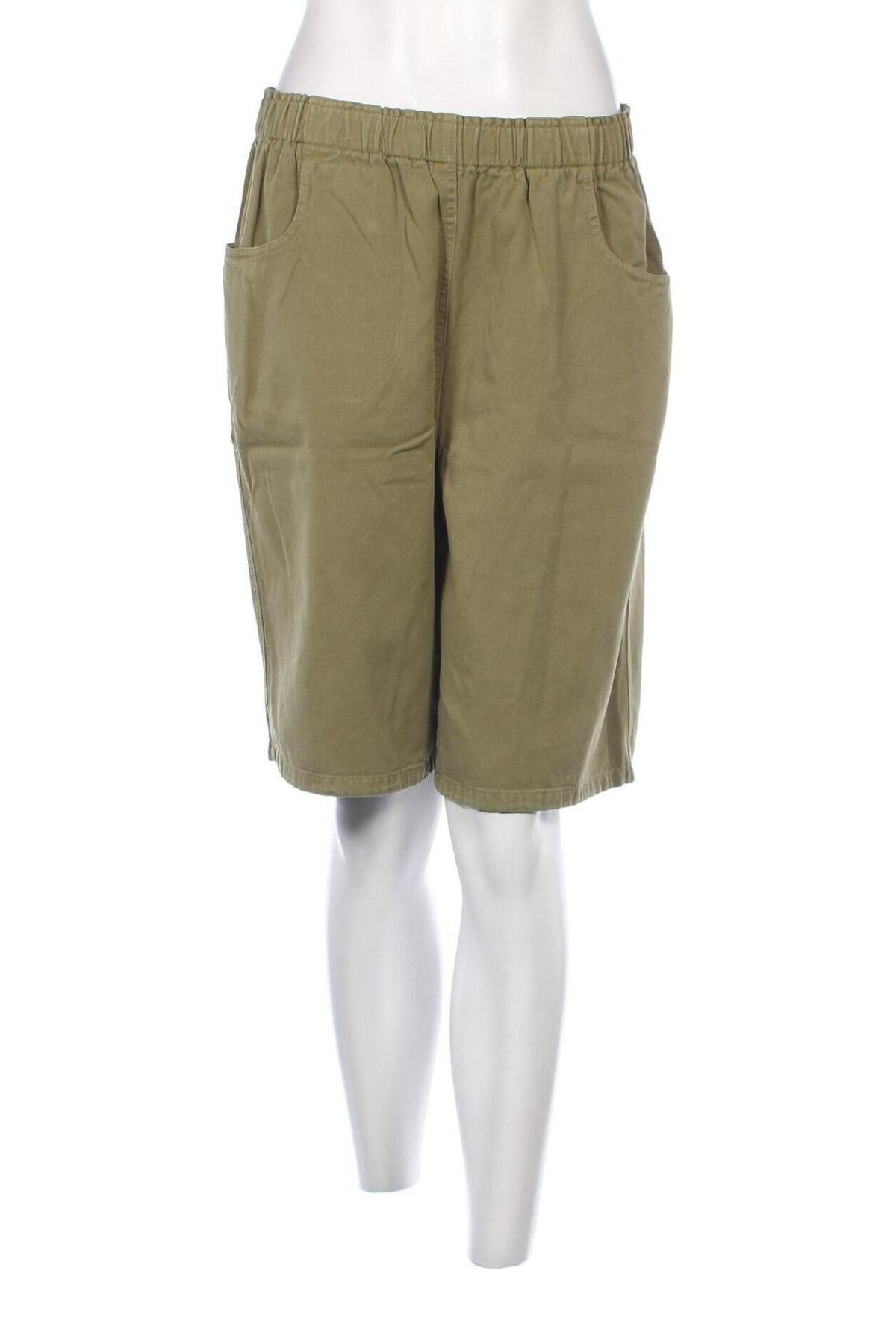 Γυναικείο κοντό παντελόνι Charmant, Μέγεθος XL, Χρώμα Πράσινο, Τιμή 13,00 €